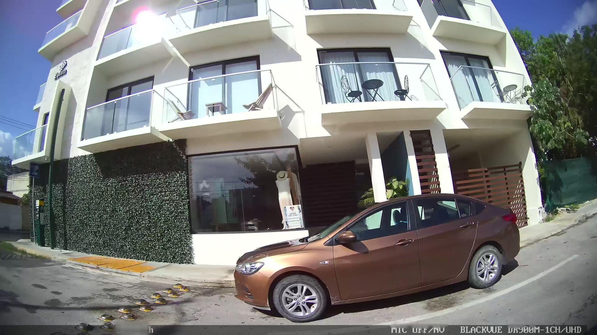 Street view near Zulim 34, Playa del Carmen