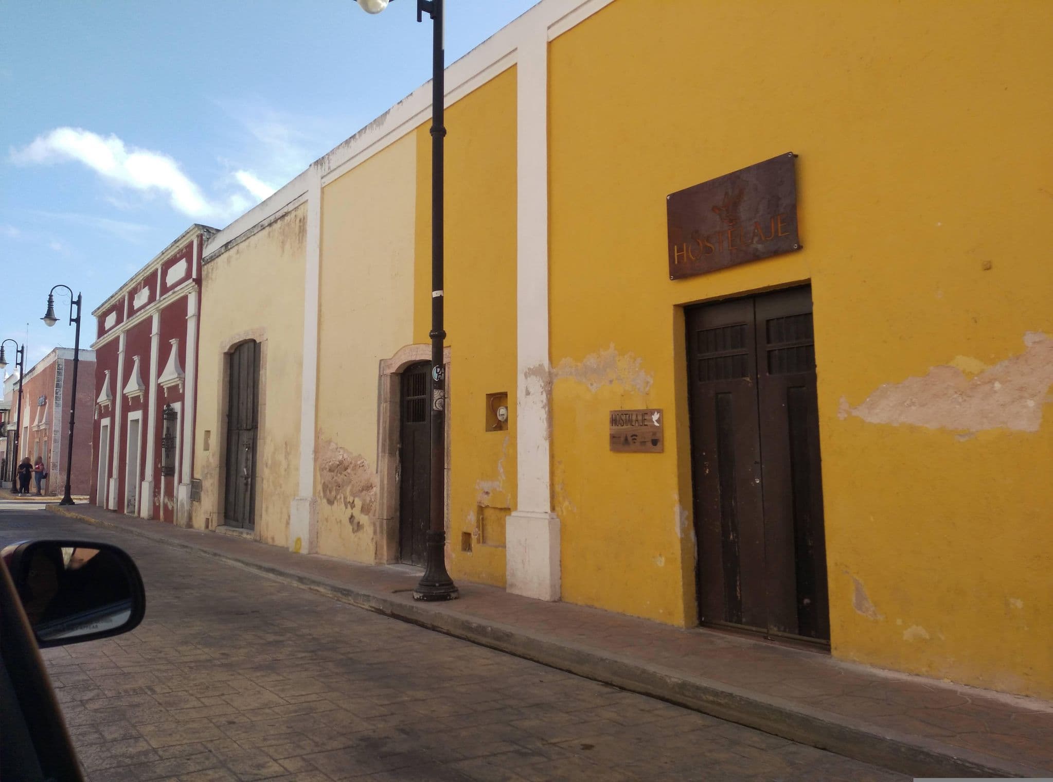 Street view near Hostelaje hostal, Valladolid
