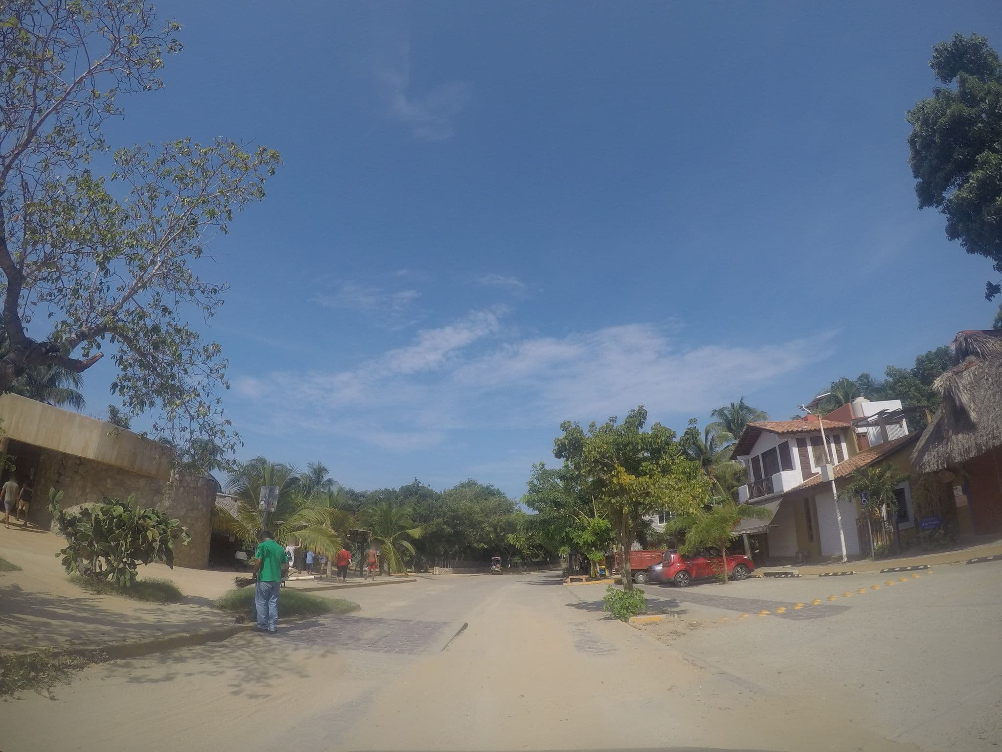 Street view near Posada Aketzalli, Puerto Ángel