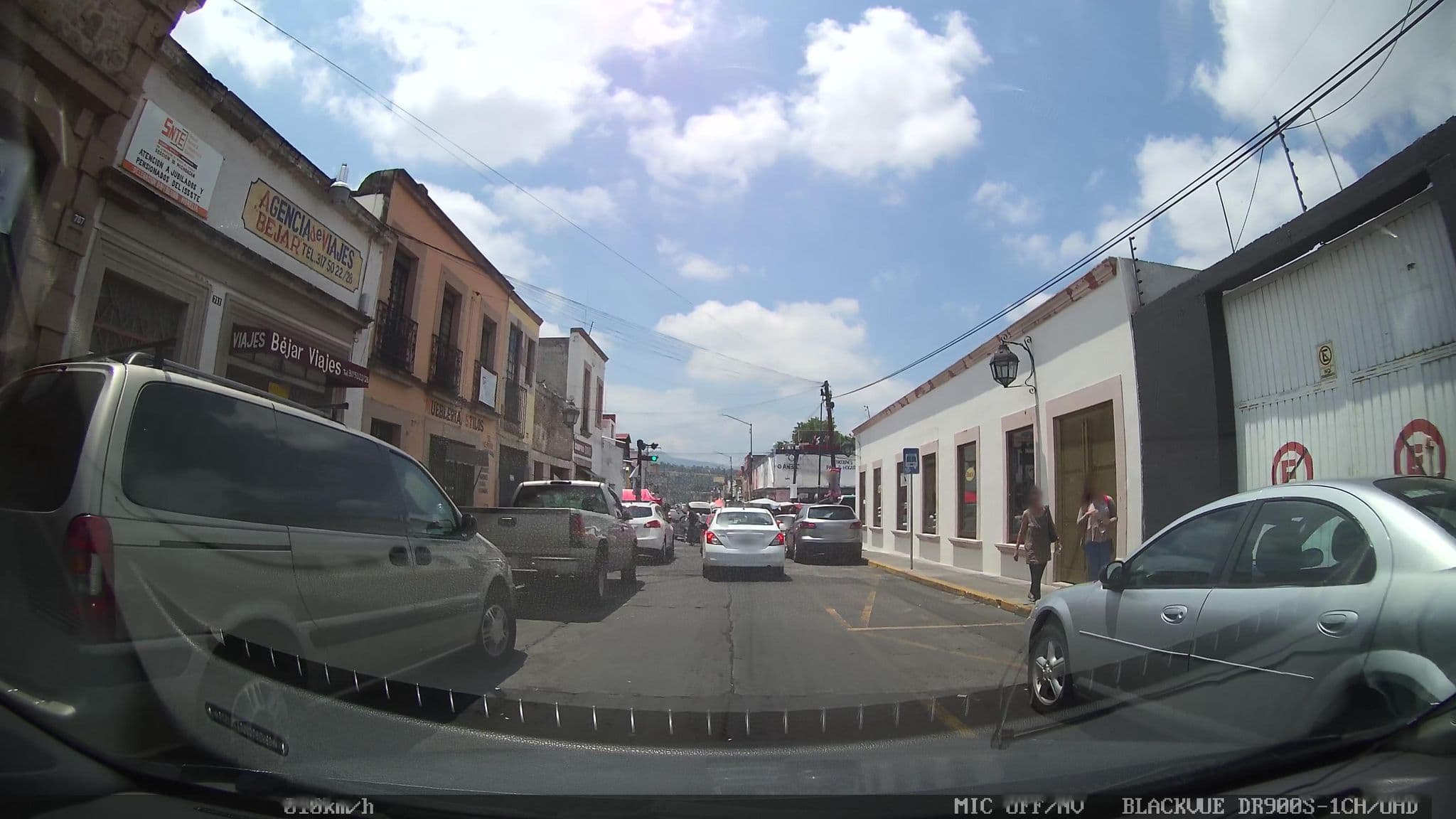 Street view near Hotel El Suburbio Morelos Sur, Morelia — © nicovargas (CC BY-SA · Mapillary)