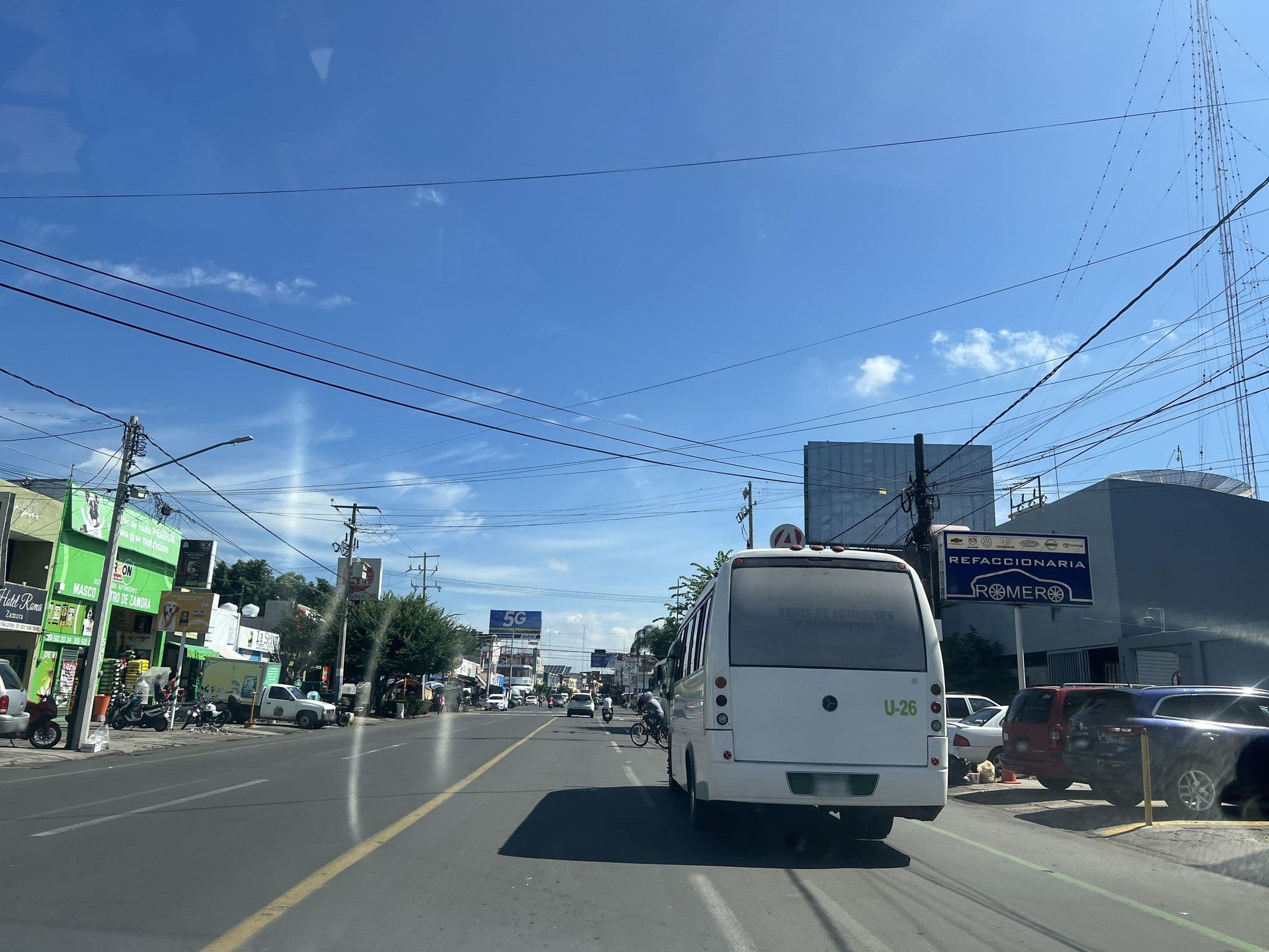 Street view near Hotel Roma, Zamora de Hidalgo — © Danniels_MovZam (CC BY-SA · Mapillary)