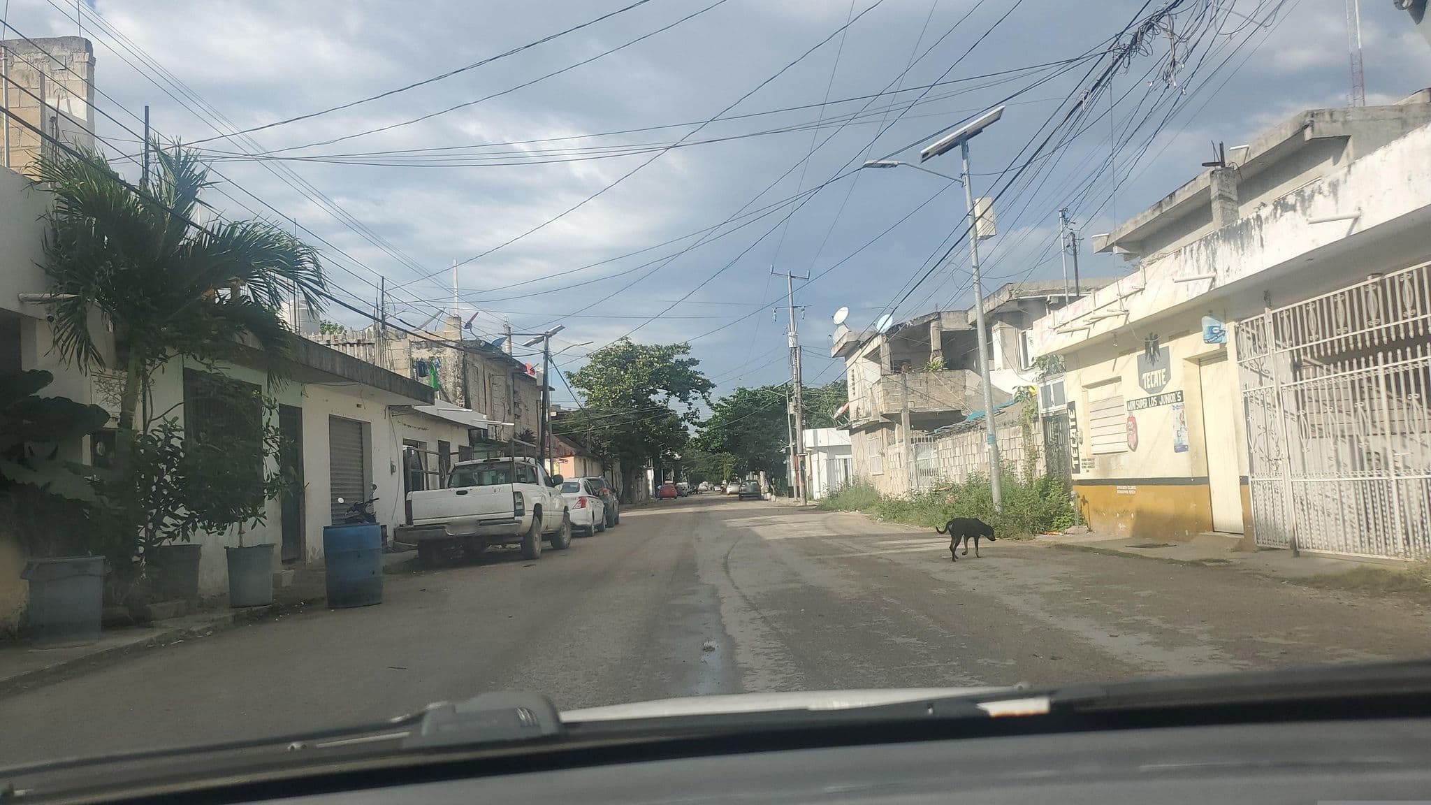 Street view near Casa Lupita, Tulum
