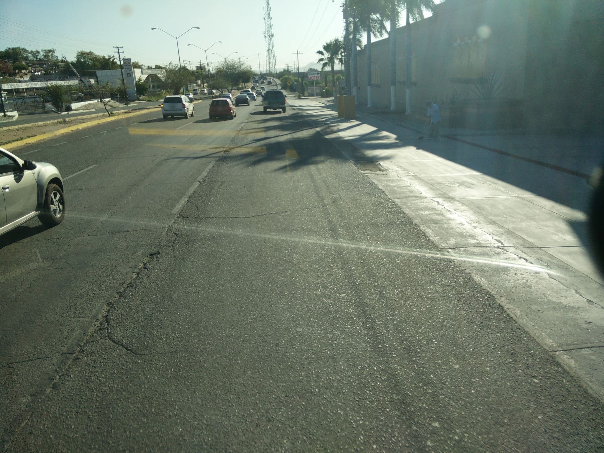 Street view near Motel Autoparador, Hermosillo — © ccossio (CC BY-SA · Mapillary)