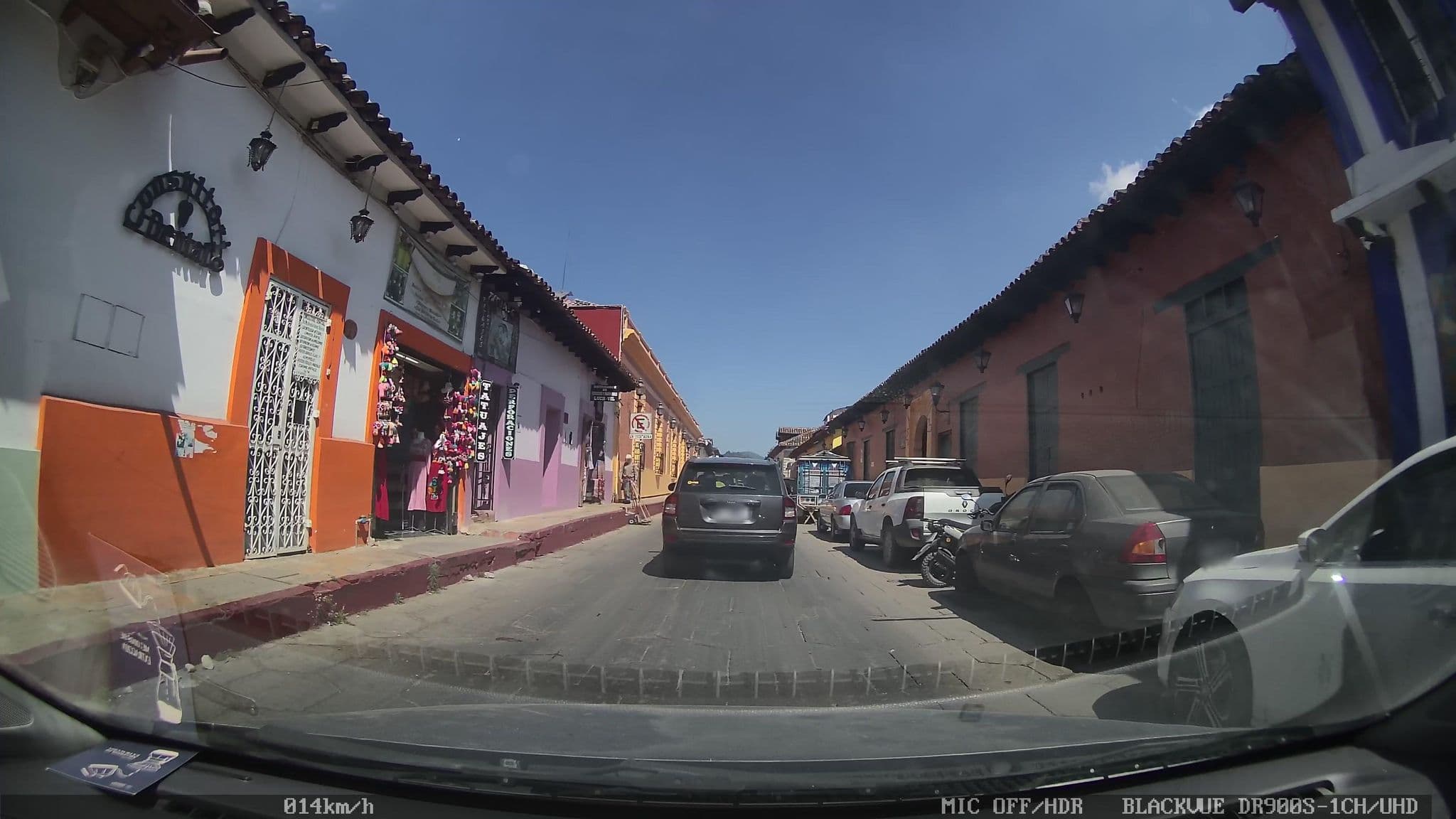 Street view near Casa Mexicana, San Cristóbal de las Casas — © nicovargas (CC BY-SA · Mapillary)