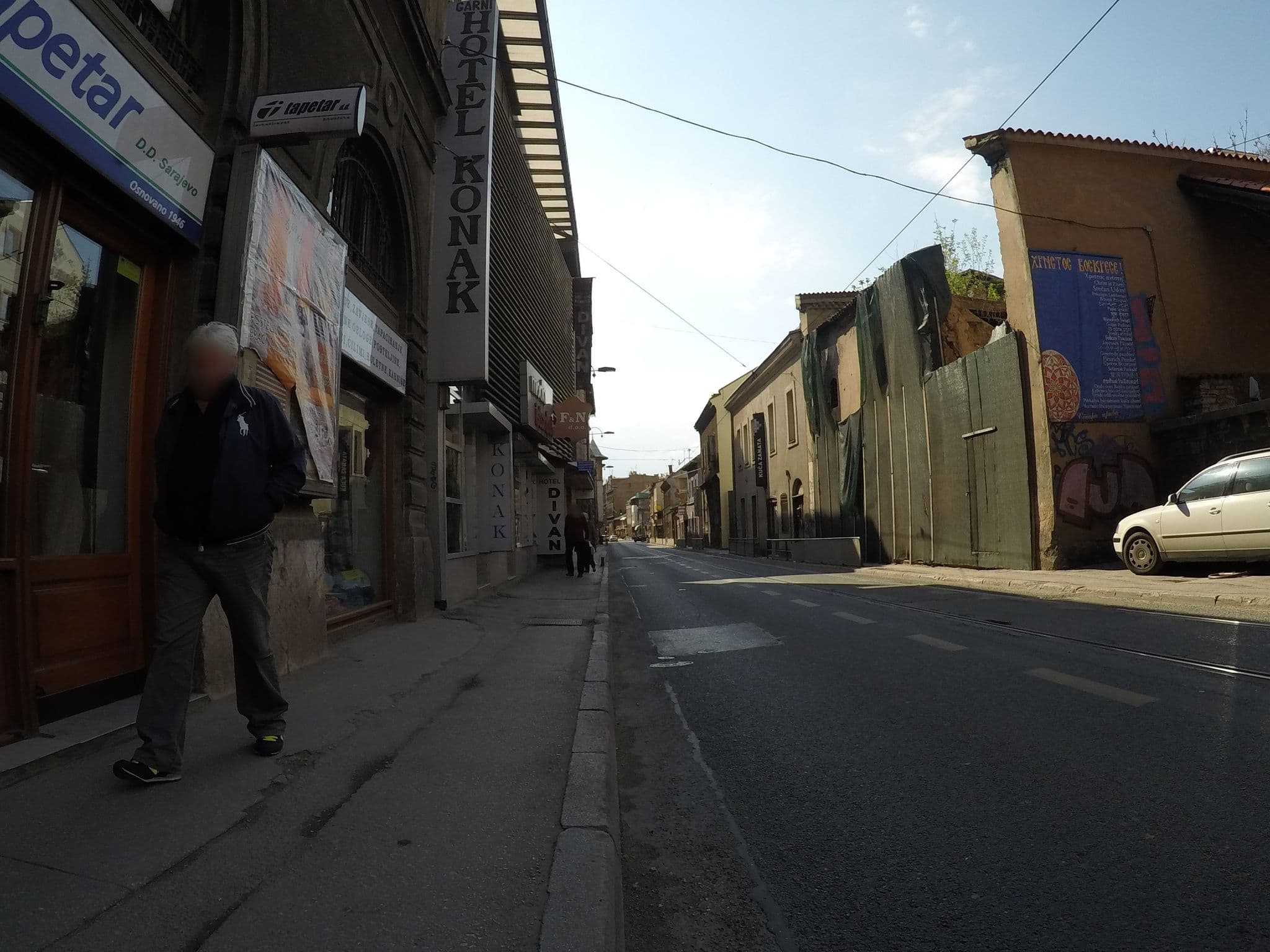 Street view near Hotel Bastina, Kobilja Glava