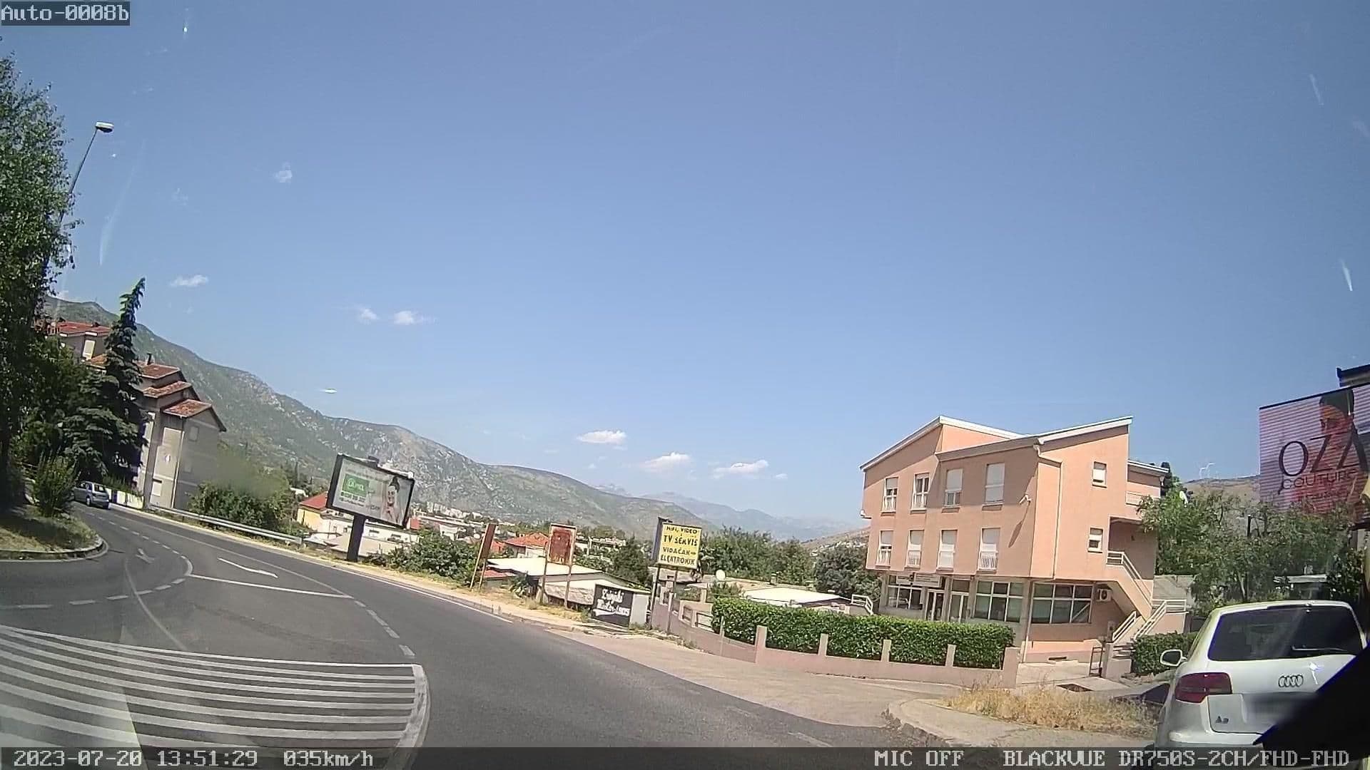 Street view near Apartman Filip, Mostar