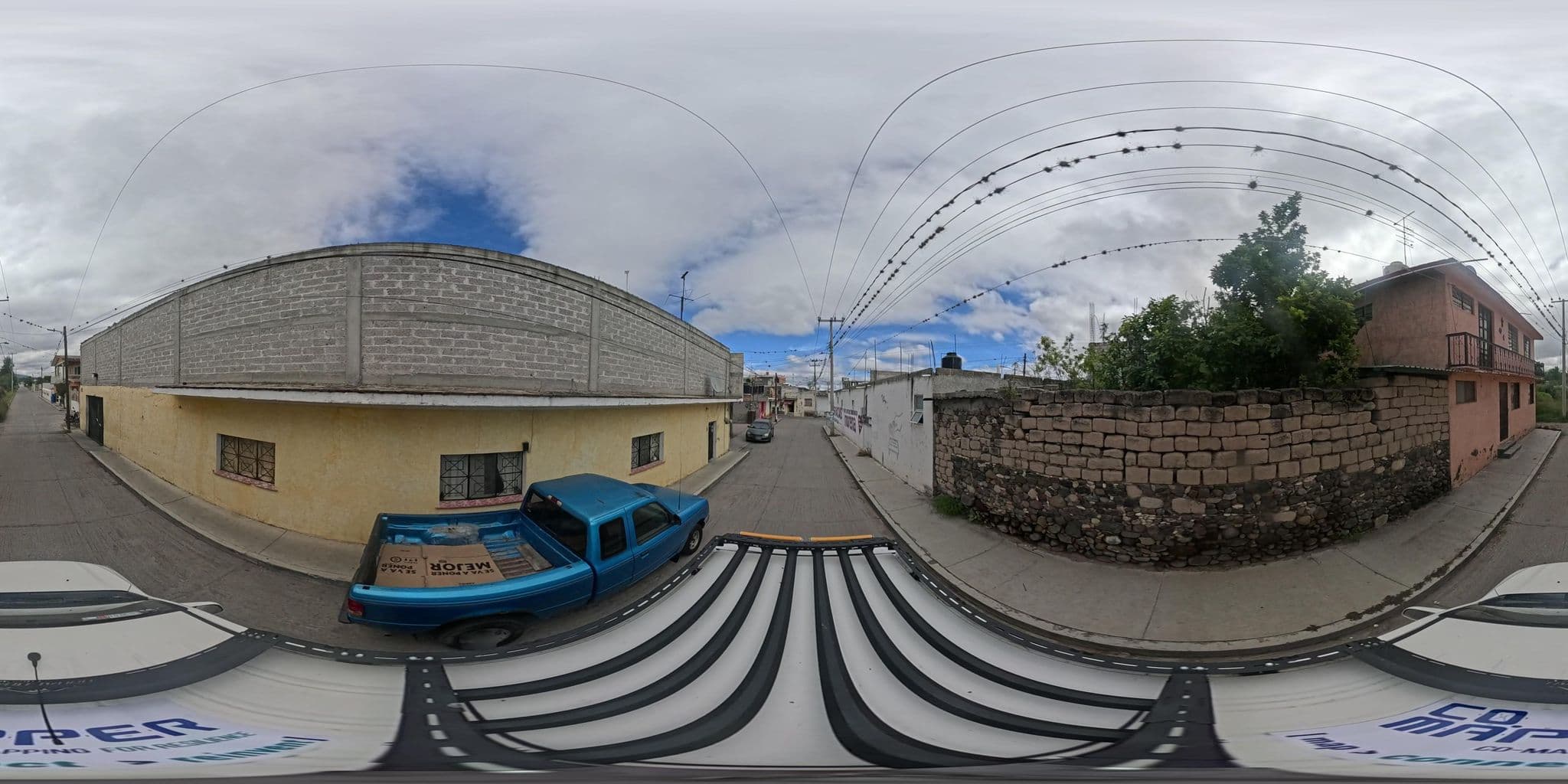 Street view near Posada Hacienda, Zocea — © eldesbastemap (CC BY-SA · Mapillary)