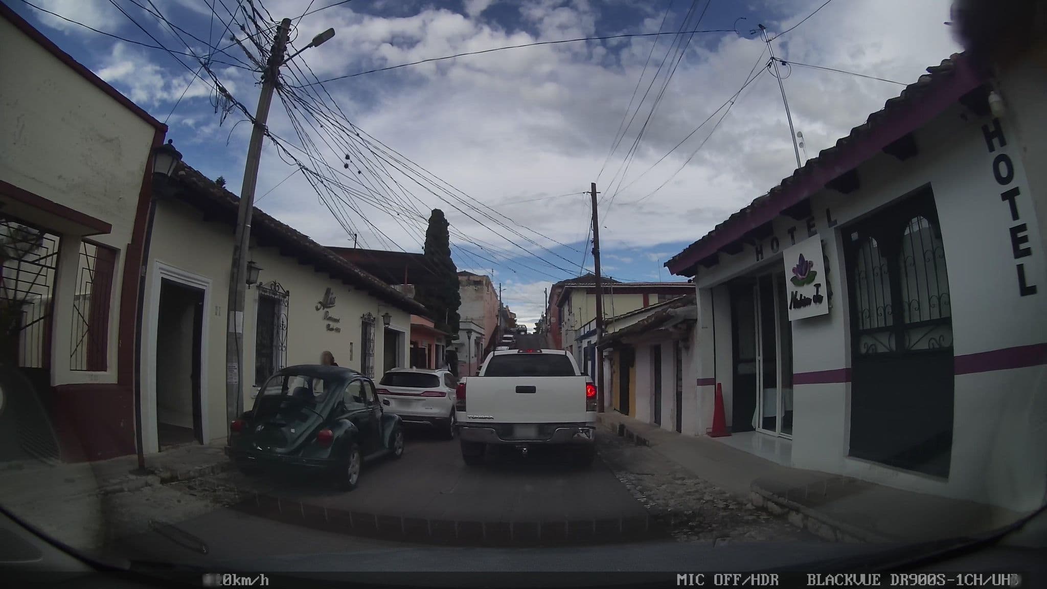 Street view near Hotel Nichim Ja, Comitán — © nicovargas (CC BY-SA · Mapillary)