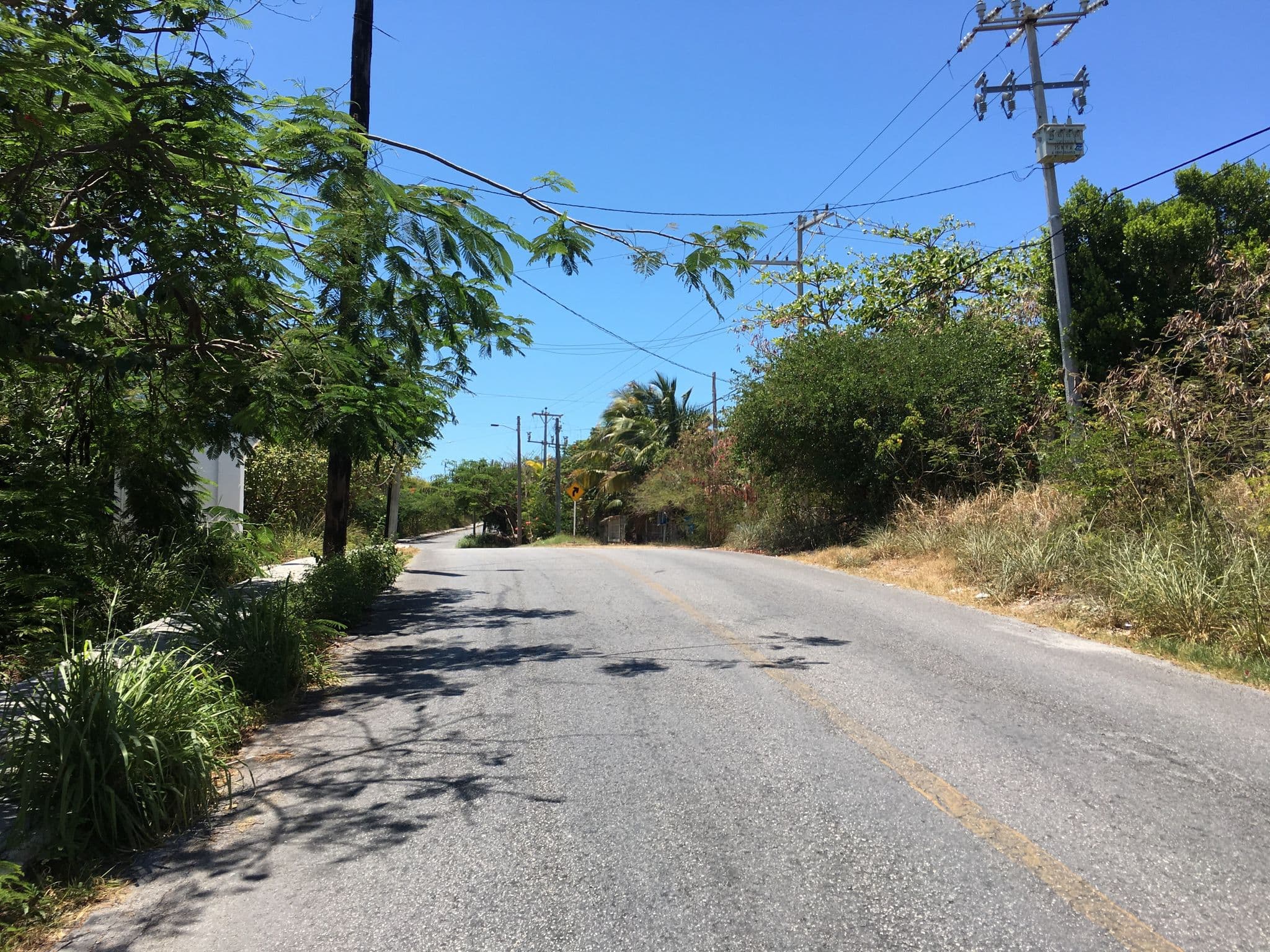 Street view near Maria's Kan Kin, Isla Mujeres — © ccossio (CC BY-SA · Mapillary)