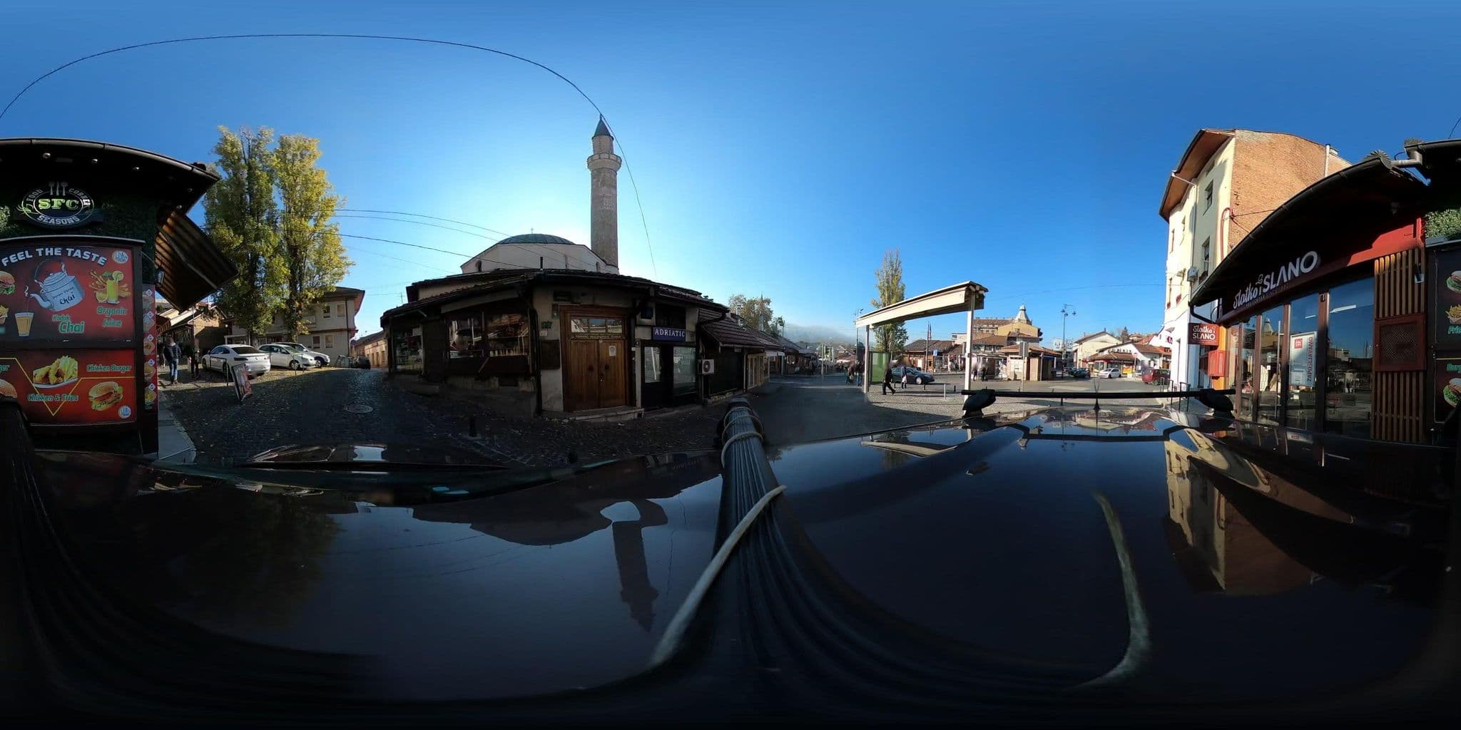 Street view near Pigeon Square Rooms, Kobilja Glava — © Bosnia360 (CC BY-SA · Mapillary)
