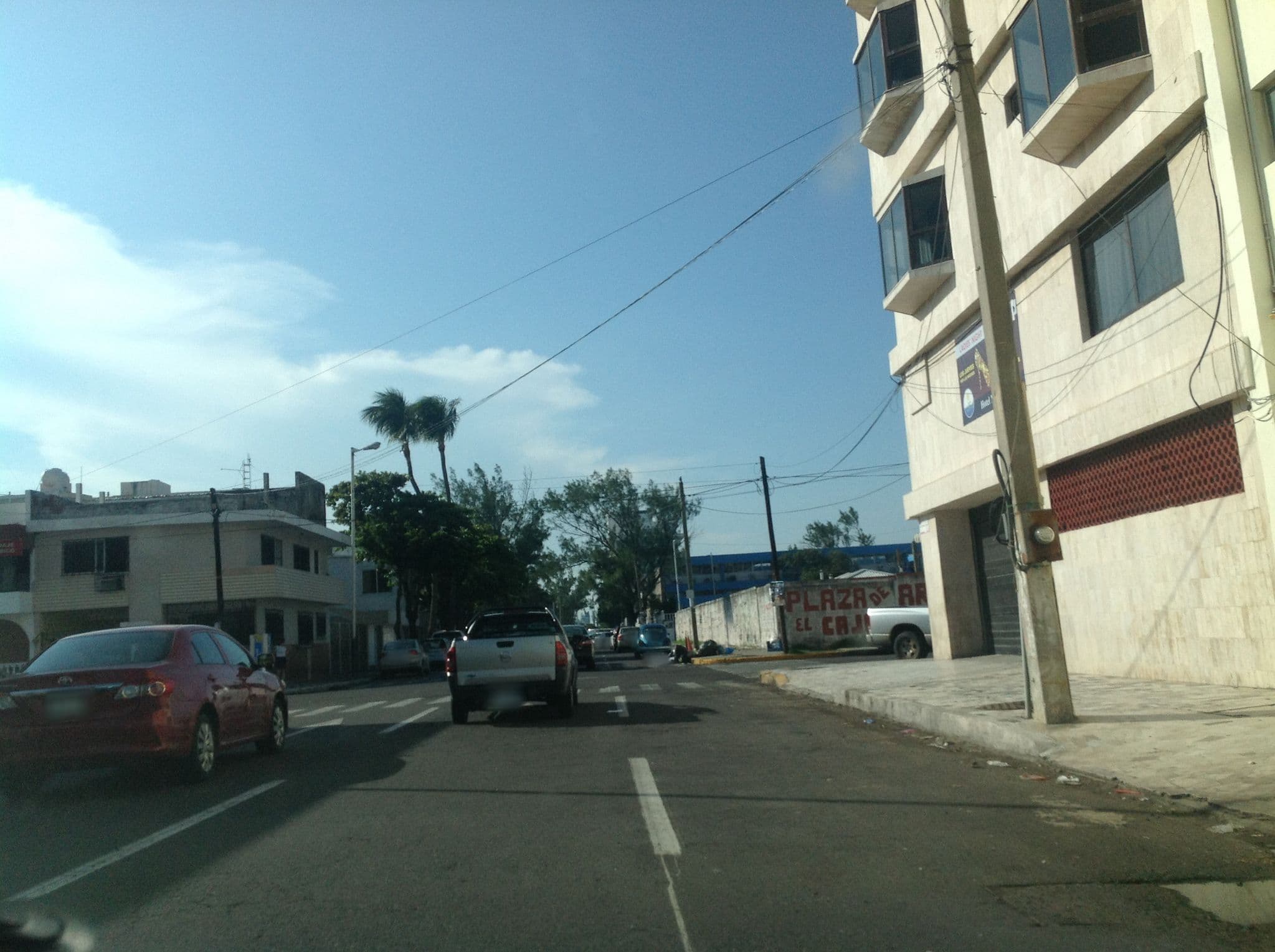 Street view near Hotel Mar y Tierra, Veracruz