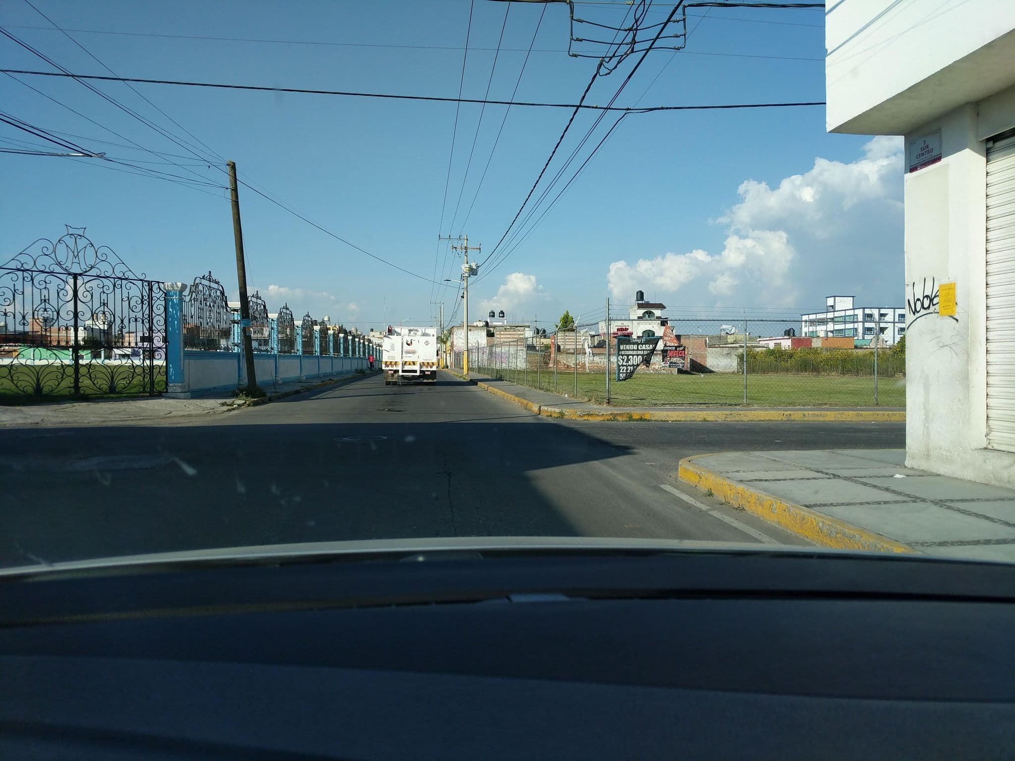Street view near Hotel Posada Maria Sofia, Cholula — © mphathaway (CC BY-SA · Mapillary)