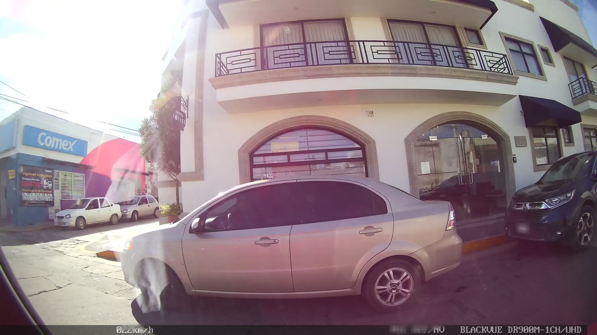 Street view near Hotel Esfera, Tulancingo — © kaart_1 (CC BY-SA · Mapillary)