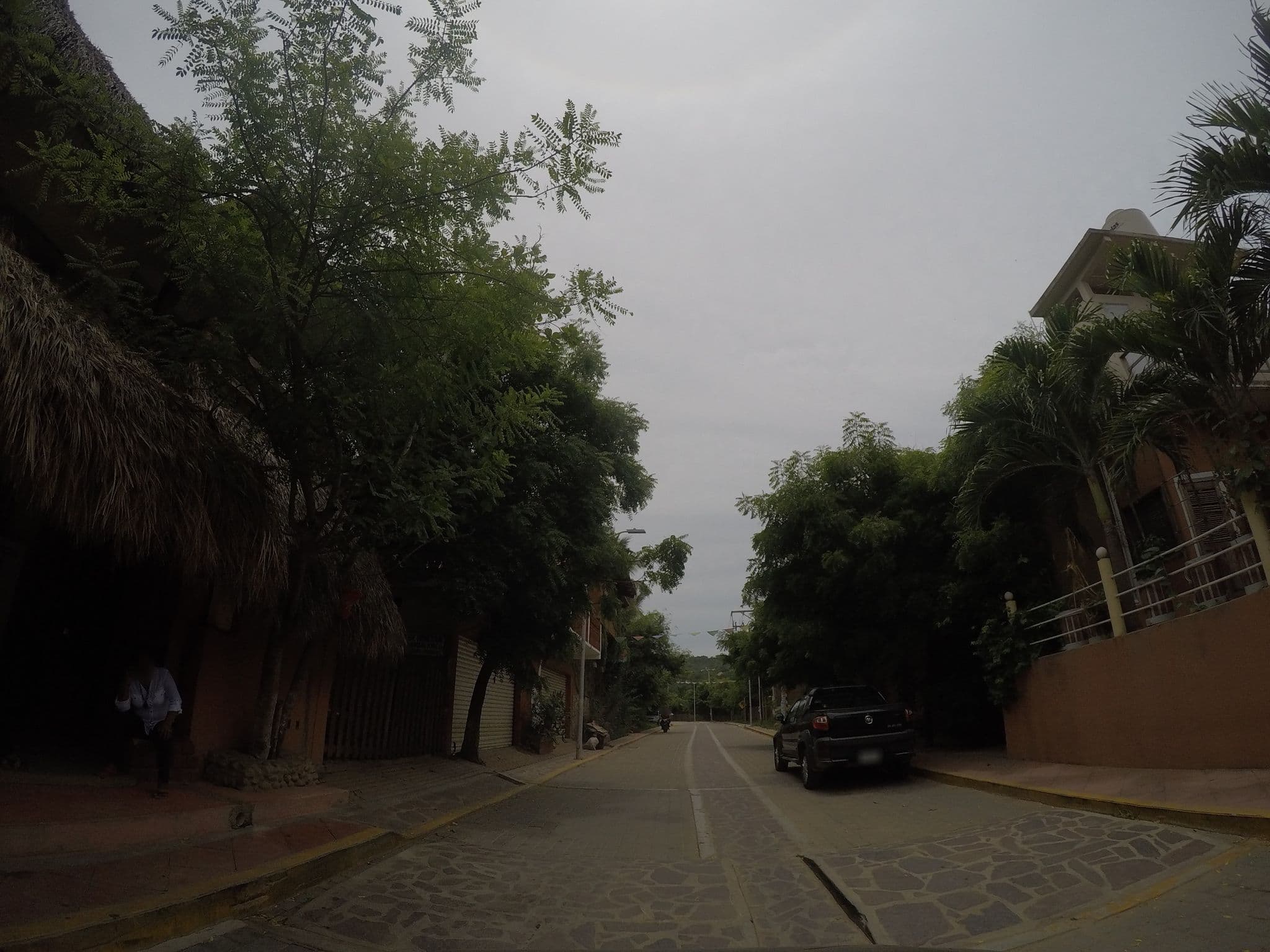 Street view near Posada Paloma, Puerto Ángel