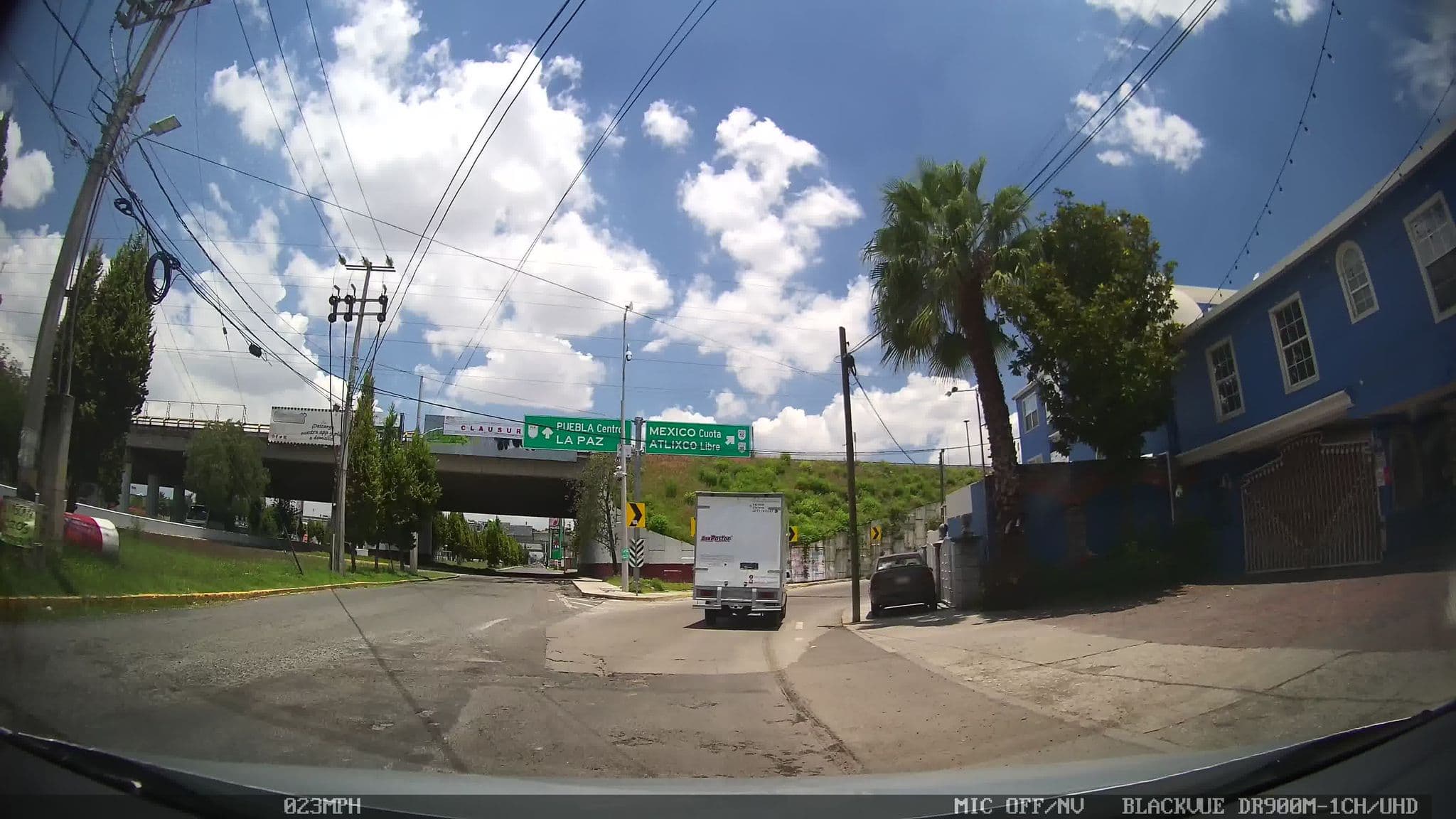 Street view near Villas Magnolias, San Andrés Cholula — © kaart_2 (CC BY-SA · Mapillary)