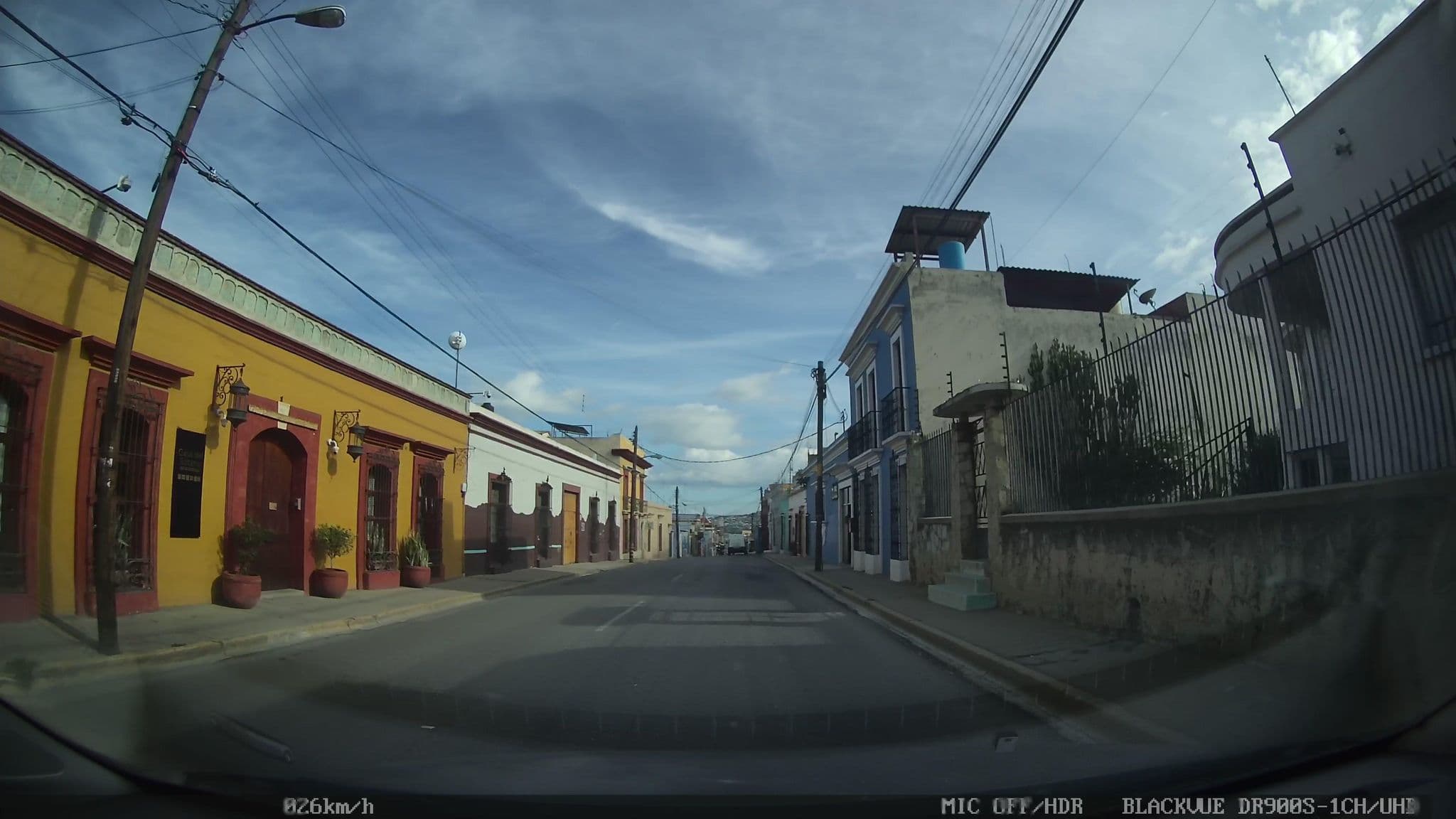 Street view near Hotel La Casa del Sótano, Oaxaca