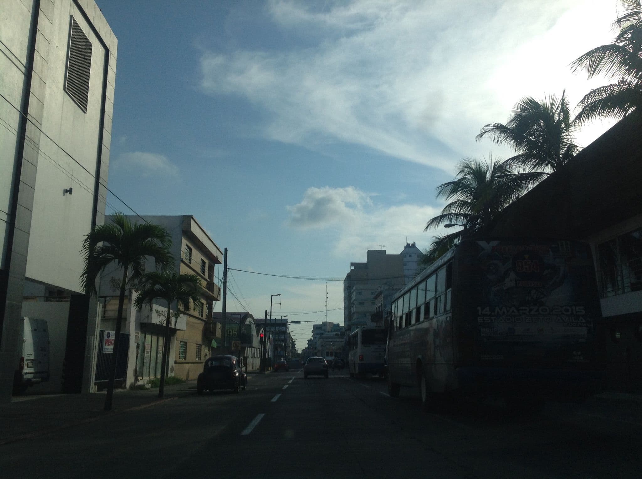 Street view near Hotel Emporio, Veracruz