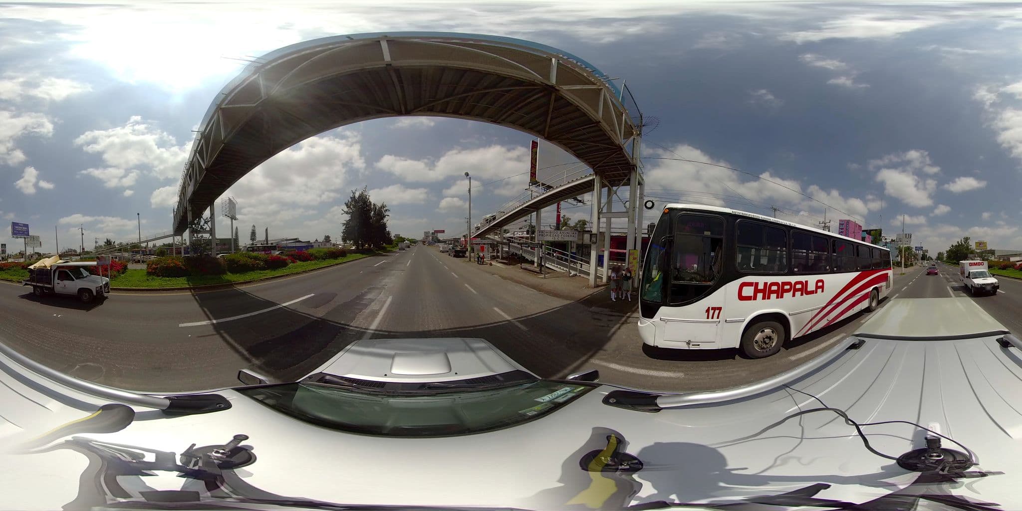 Street view near Bugari Hotel Aeropuerto Guadalajara, Las Pintitas — © rosmen (CC BY-SA · Mapillary)