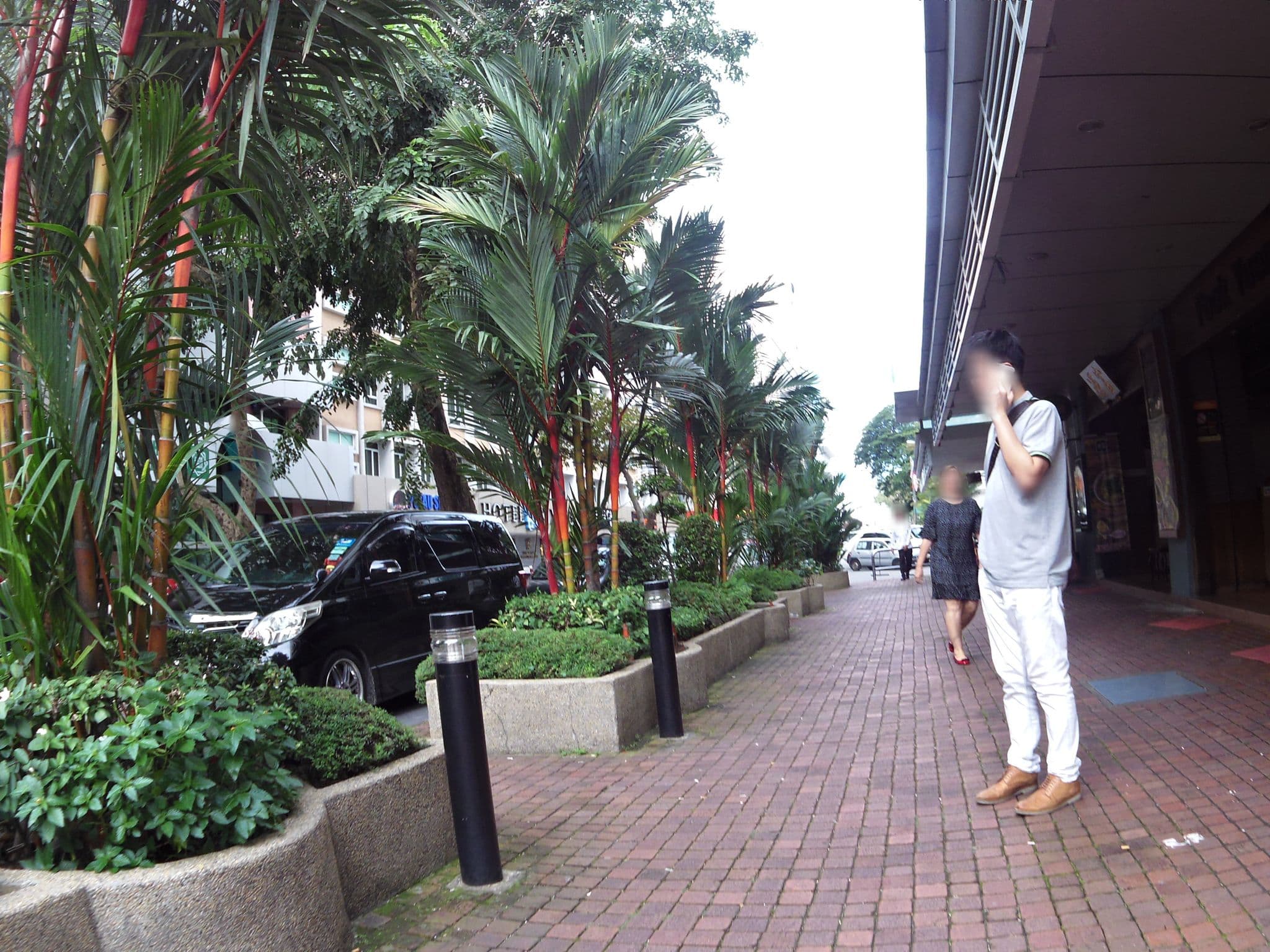 Street view near The Jesselton Hotel, Kota Kinabalu — © skillsy (CC BY-SA · Mapillary)