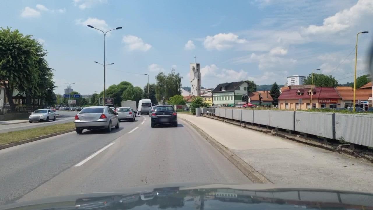 Street view near Prenocište Stari Grad, Tuzla — © roadroid (CC BY-SA · Mapillary)