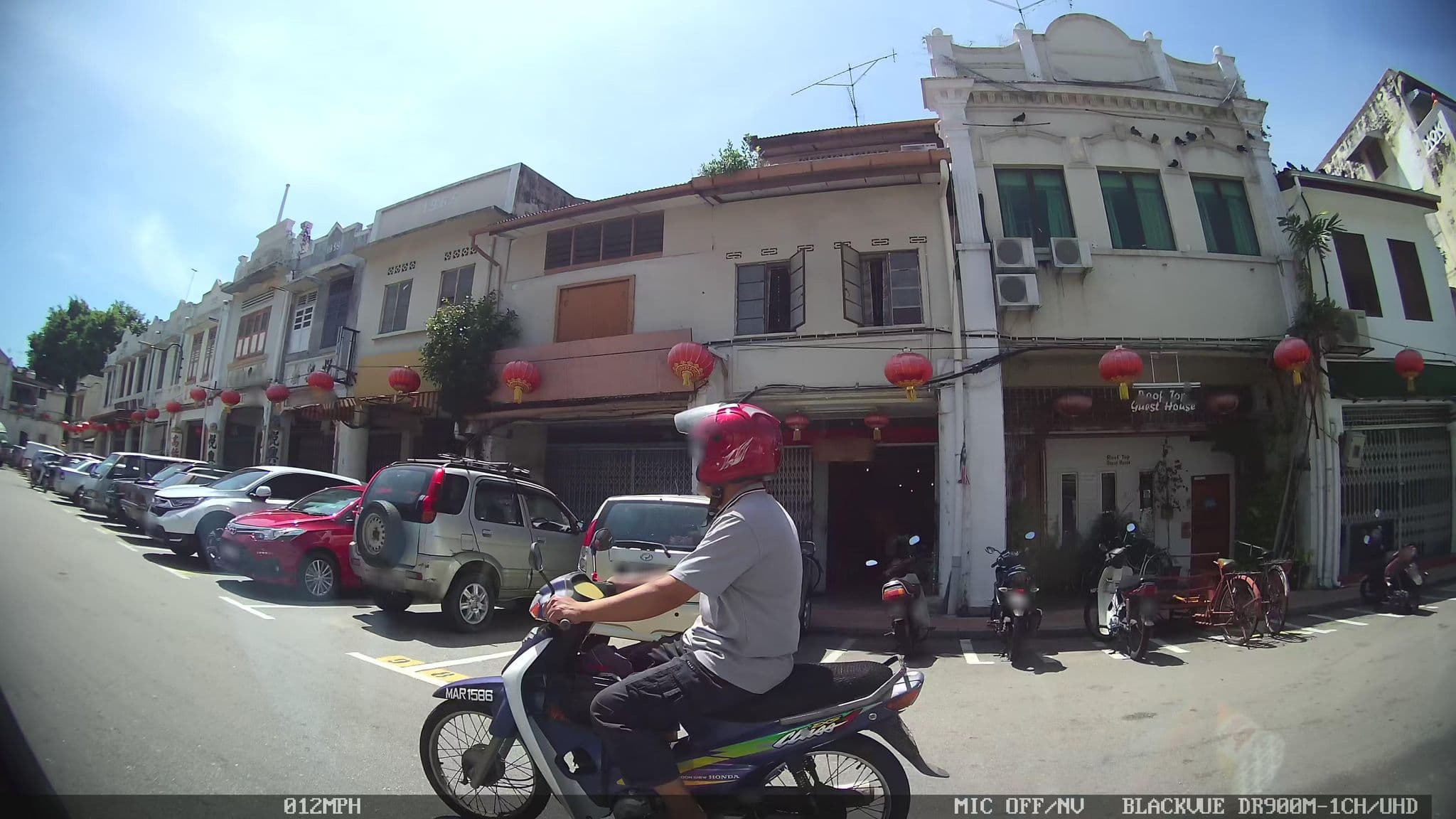 Street view near Roof Top, Malacca
