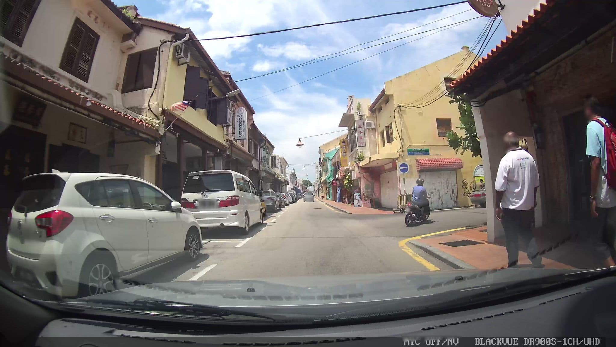 Street view near Chengho Residence, Malacca