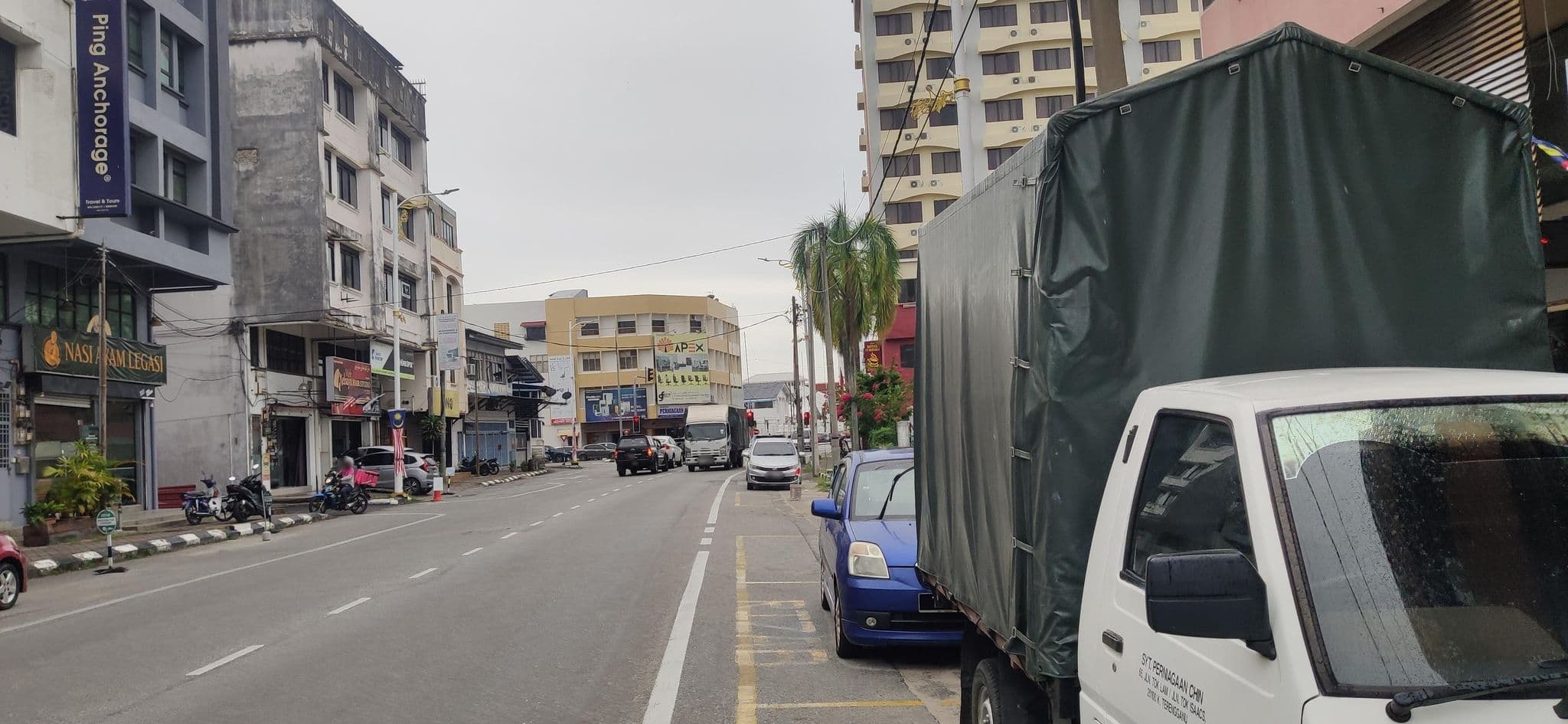Street view near Ping Anchorage travellers inn, Kuala Terengganu — © acai (CC BY-SA · Mapillary)