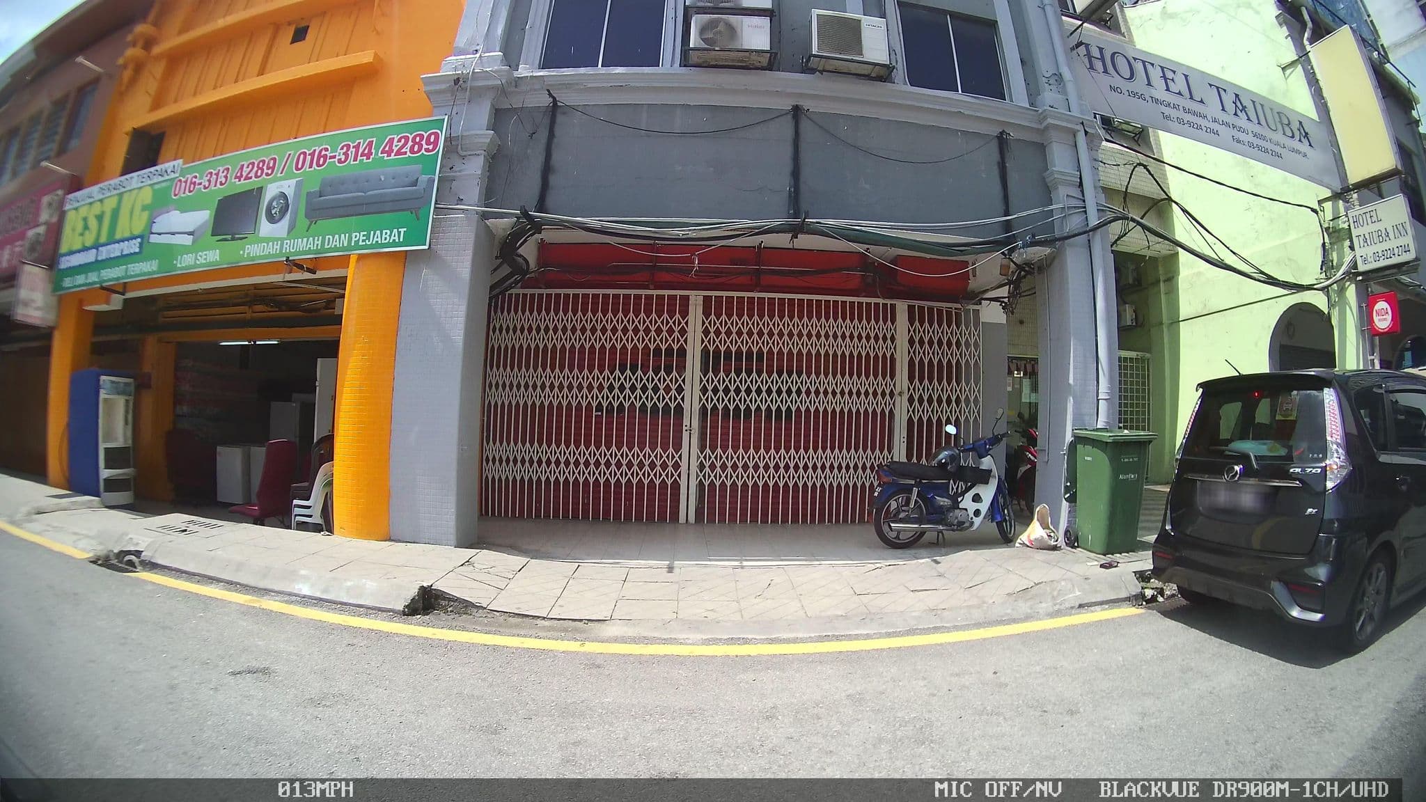 Street view near Hotel Taiuba Inn, Bukit Bintang