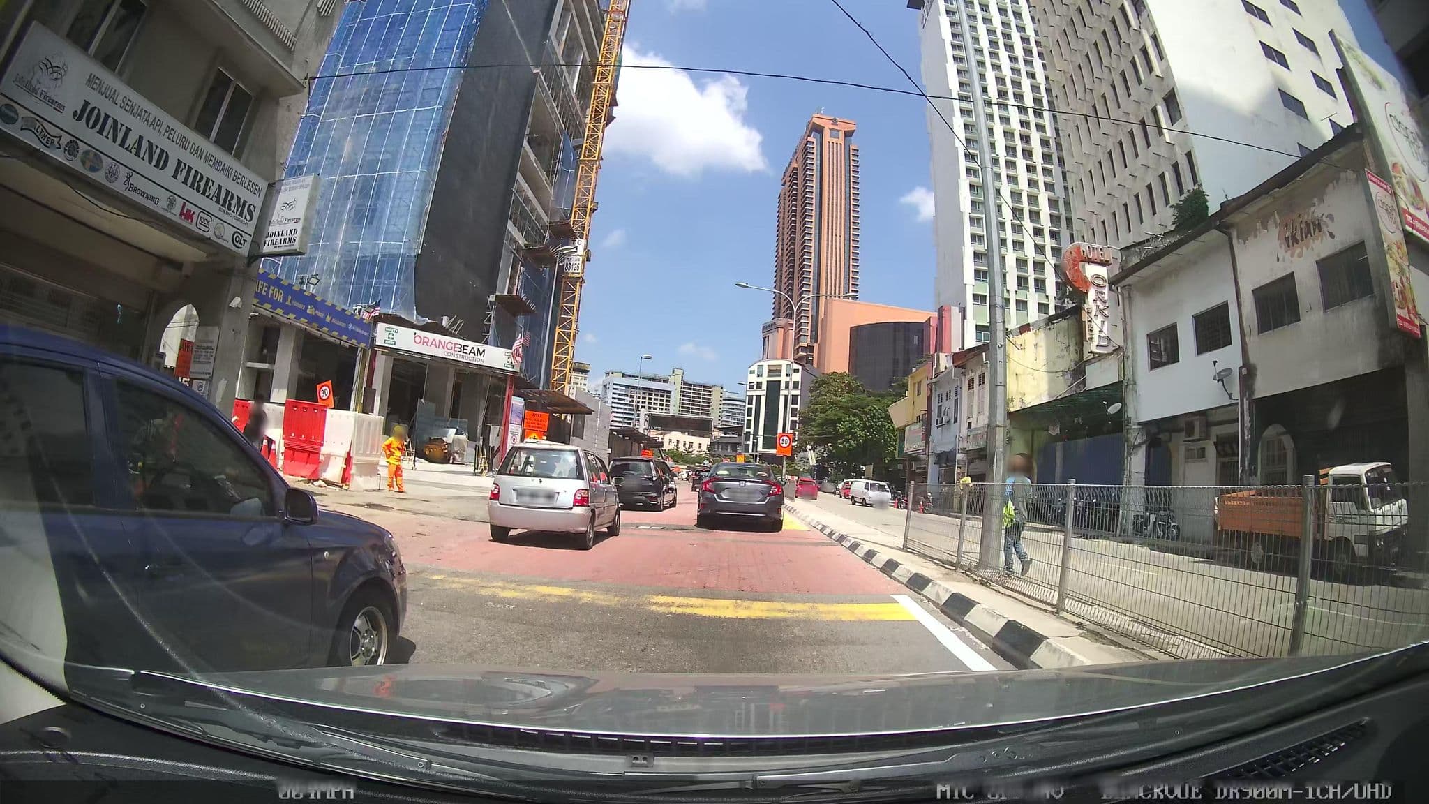Street view near Orkid Hills Hotel, Bukit Bintang