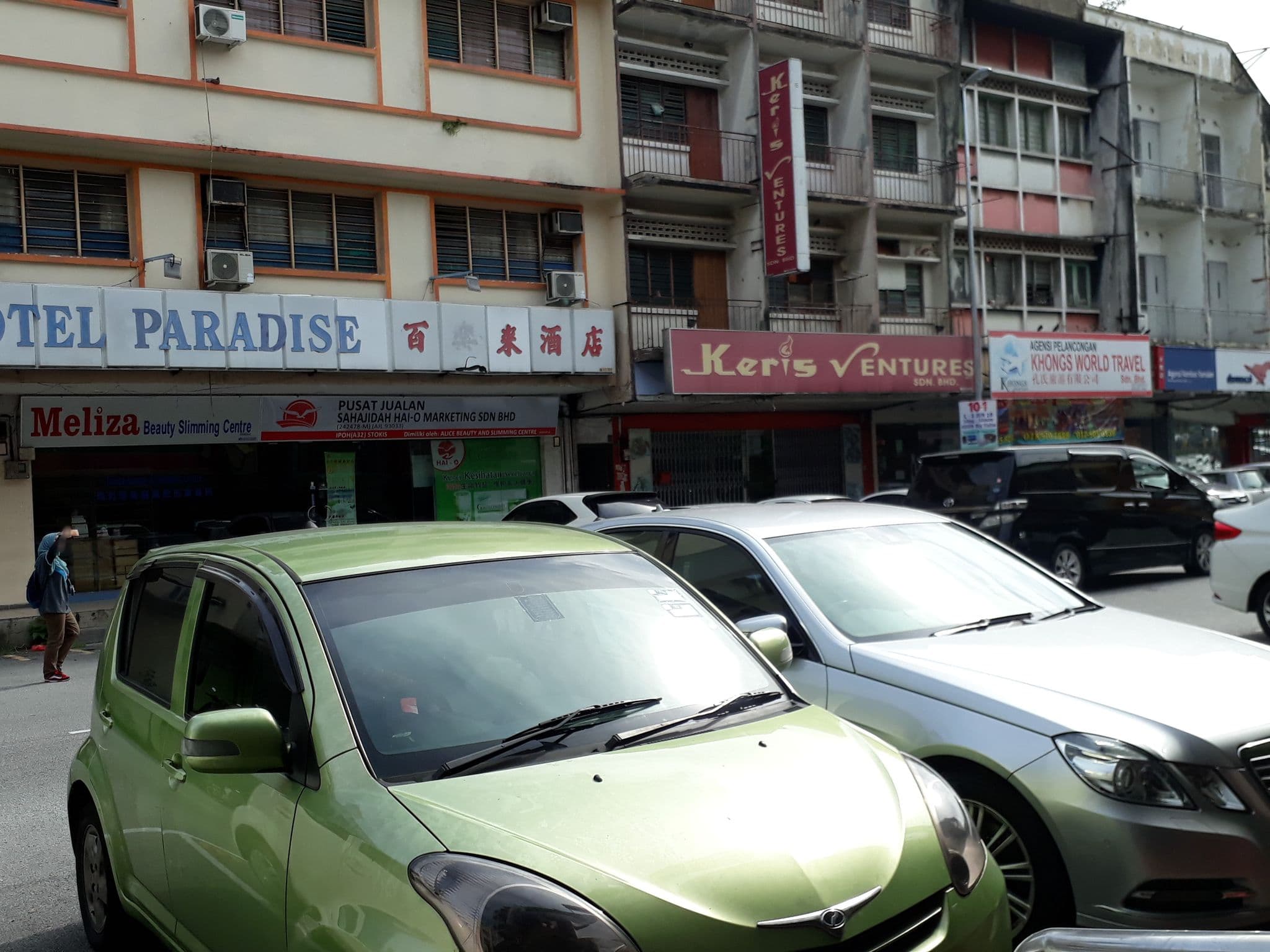 Street view near Hotel New Caspian, Ipoh — © brintha99 (CC BY-SA · Mapillary)