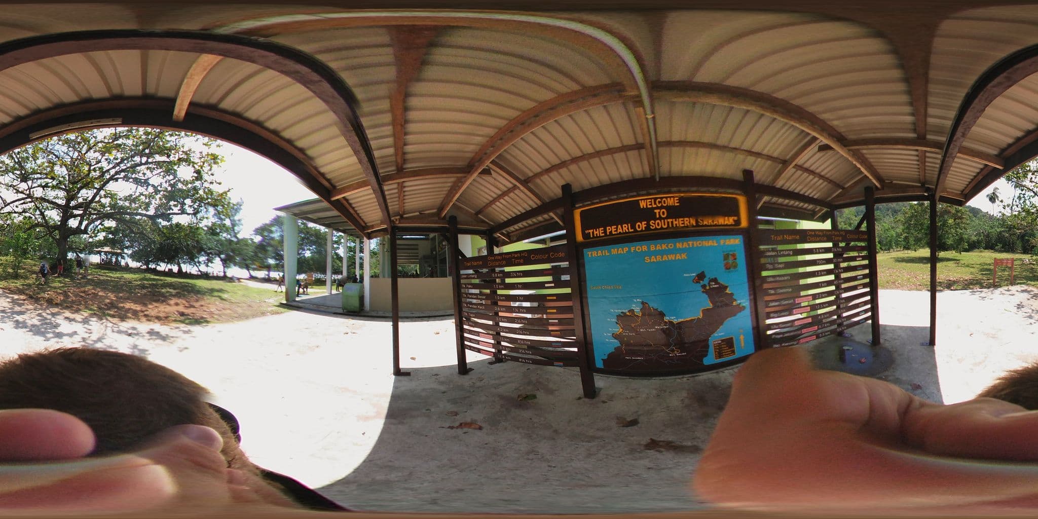 Street view near Bako National Park Lodge, Kuching