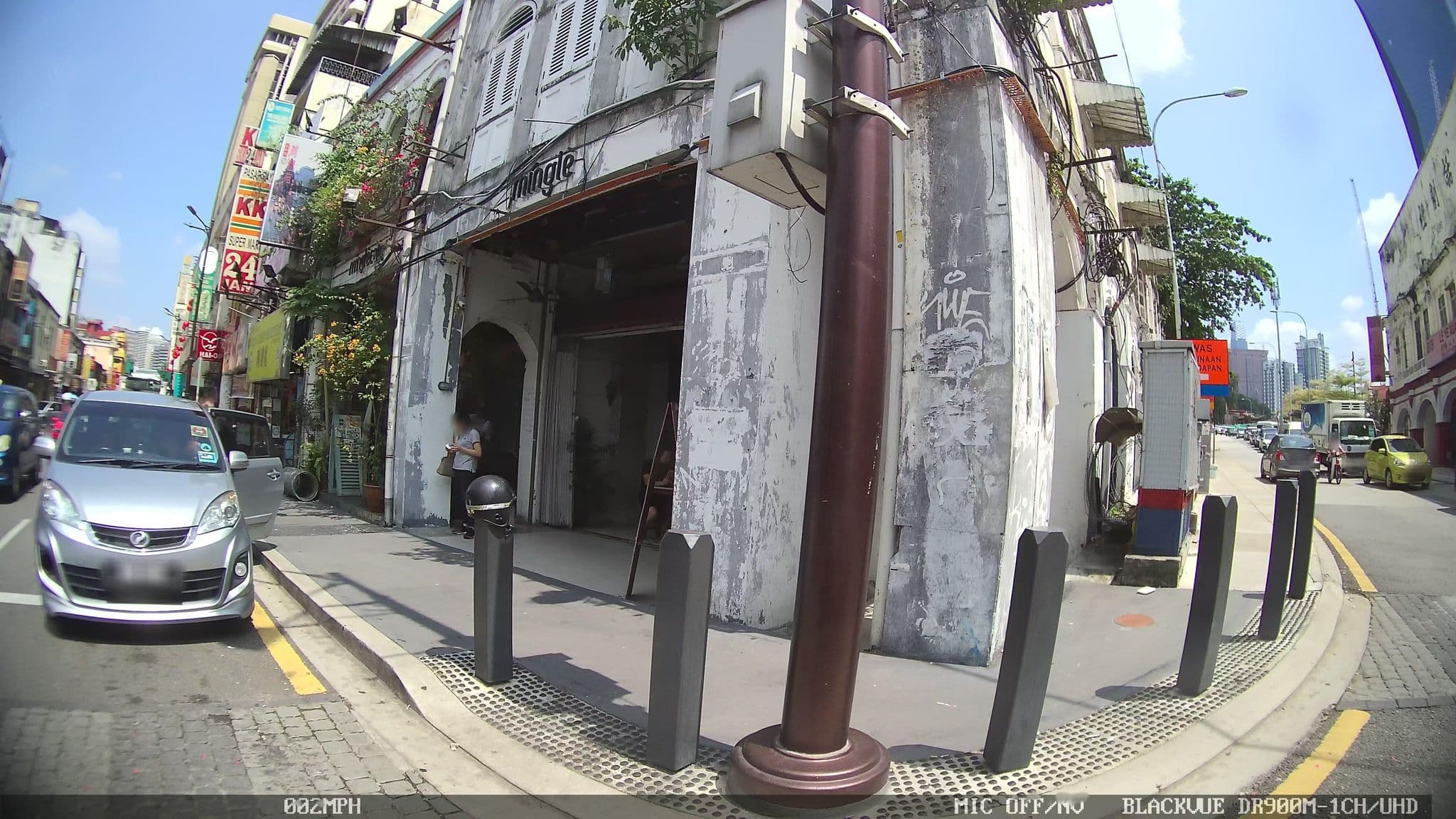 Street view near Mingle Chinatown Hostel, Bukit Bintang