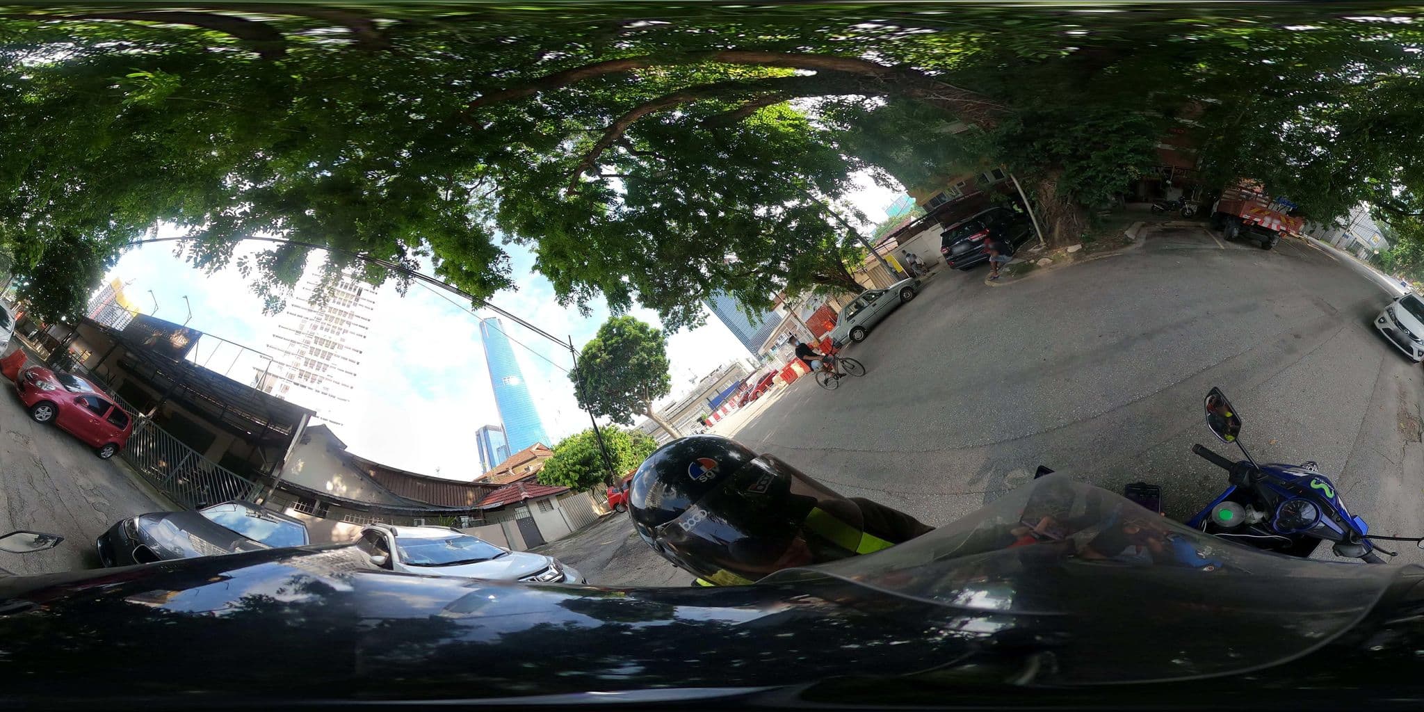 Street view near Victory Street, Bukit Bintang