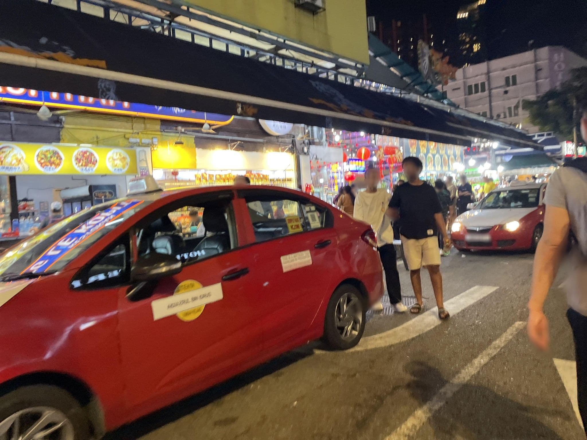 Street view near Town View, Bukit Bintang