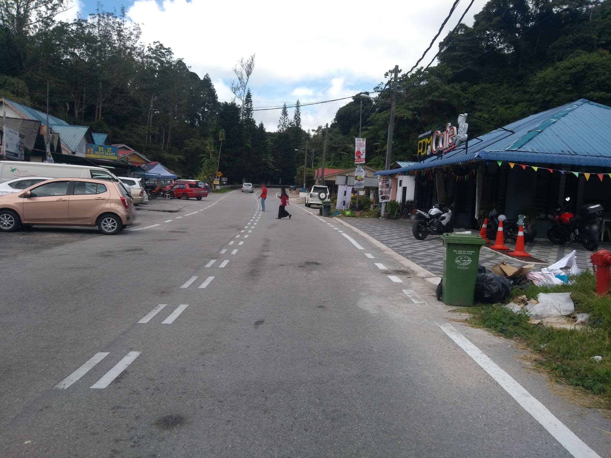 Street view near Dahlia Homestay, Tanah Rata — © remonet (CC BY-SA · Mapillary)