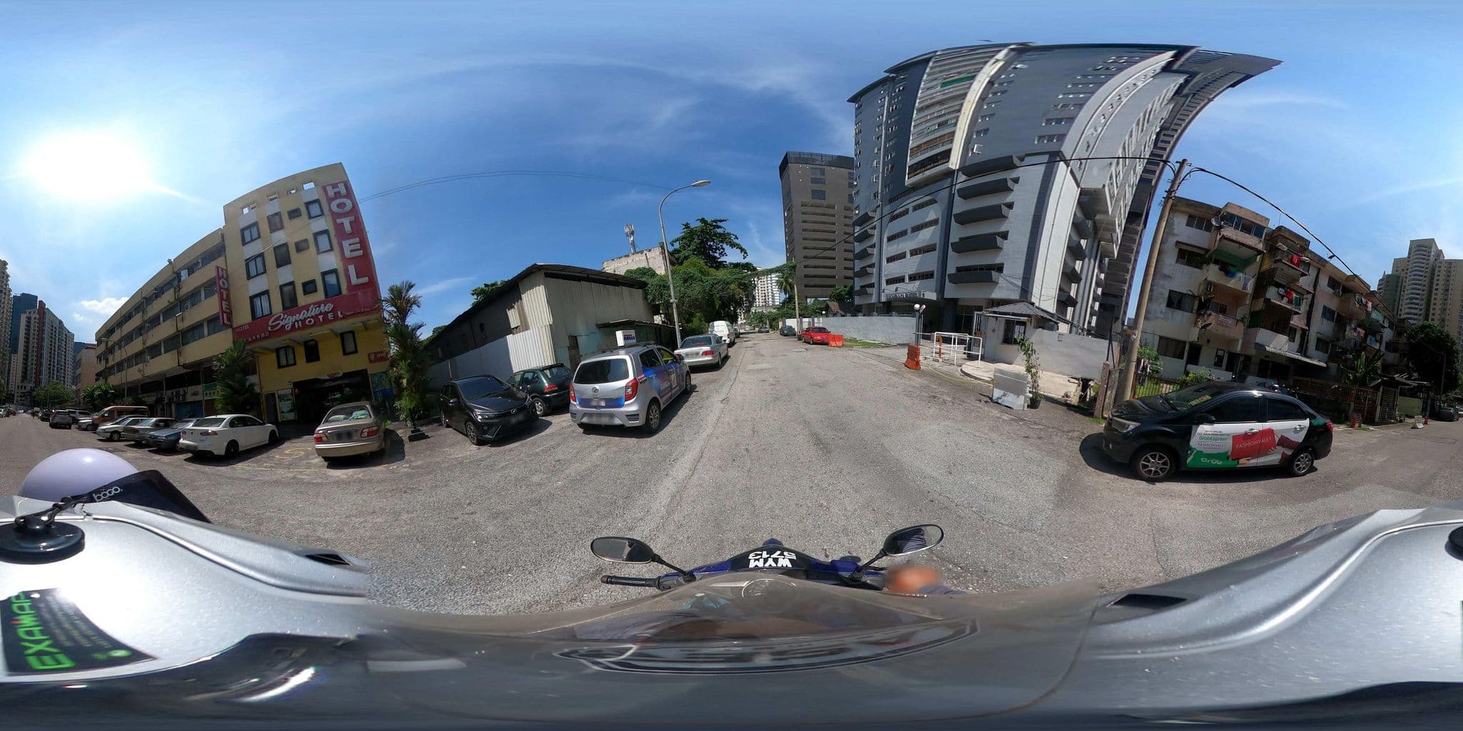 Street view near Signature Hotel, Brickfields — © ahlang2 (CC BY-SA · Mapillary)
