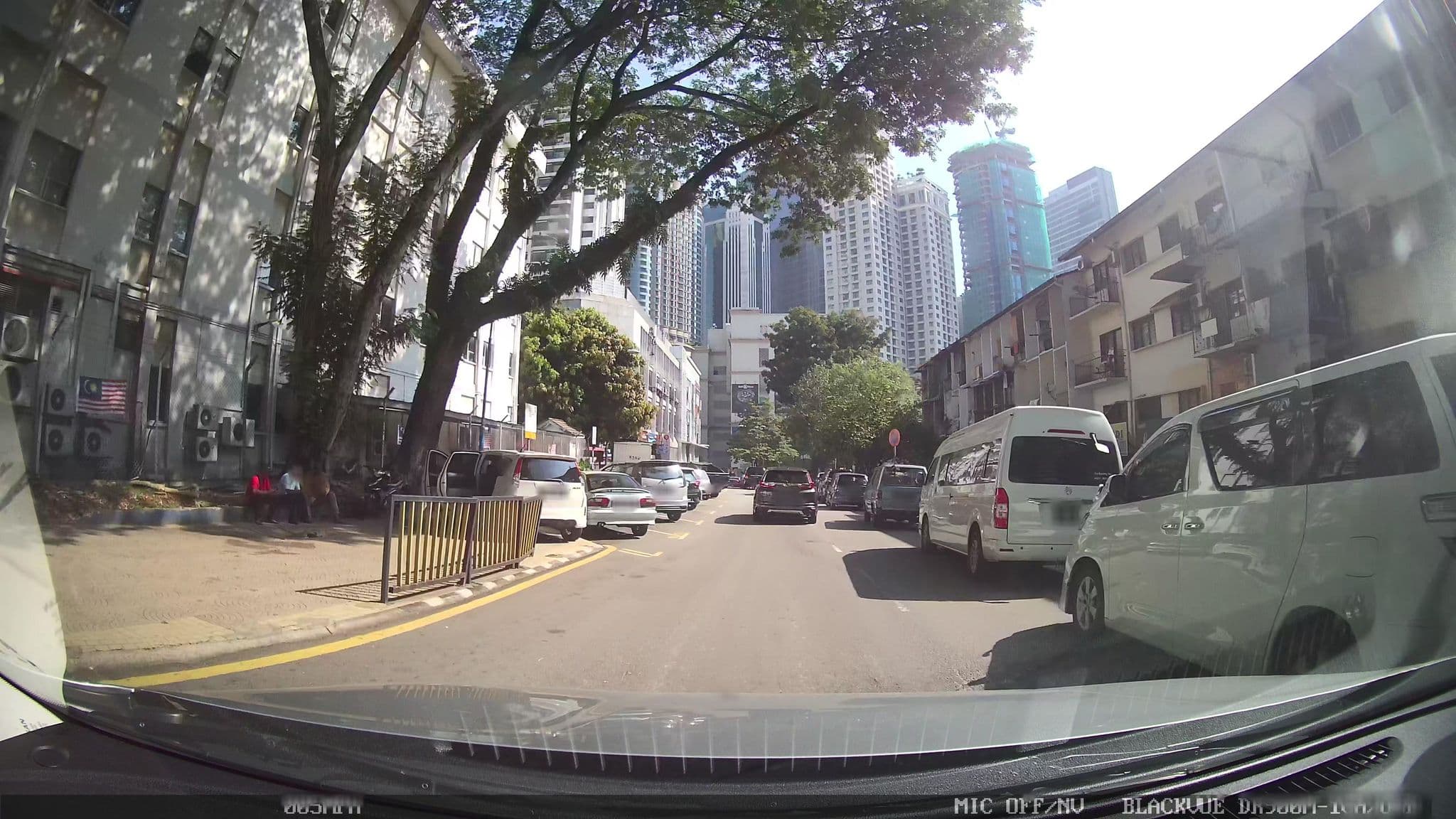 Street view near Klbackpacker.com, Bukit Bintang