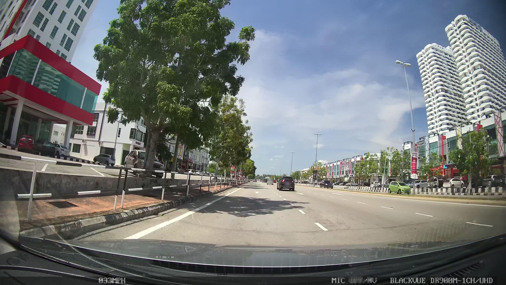 Street view near Grand Flora Hotel Melaka, Malacca