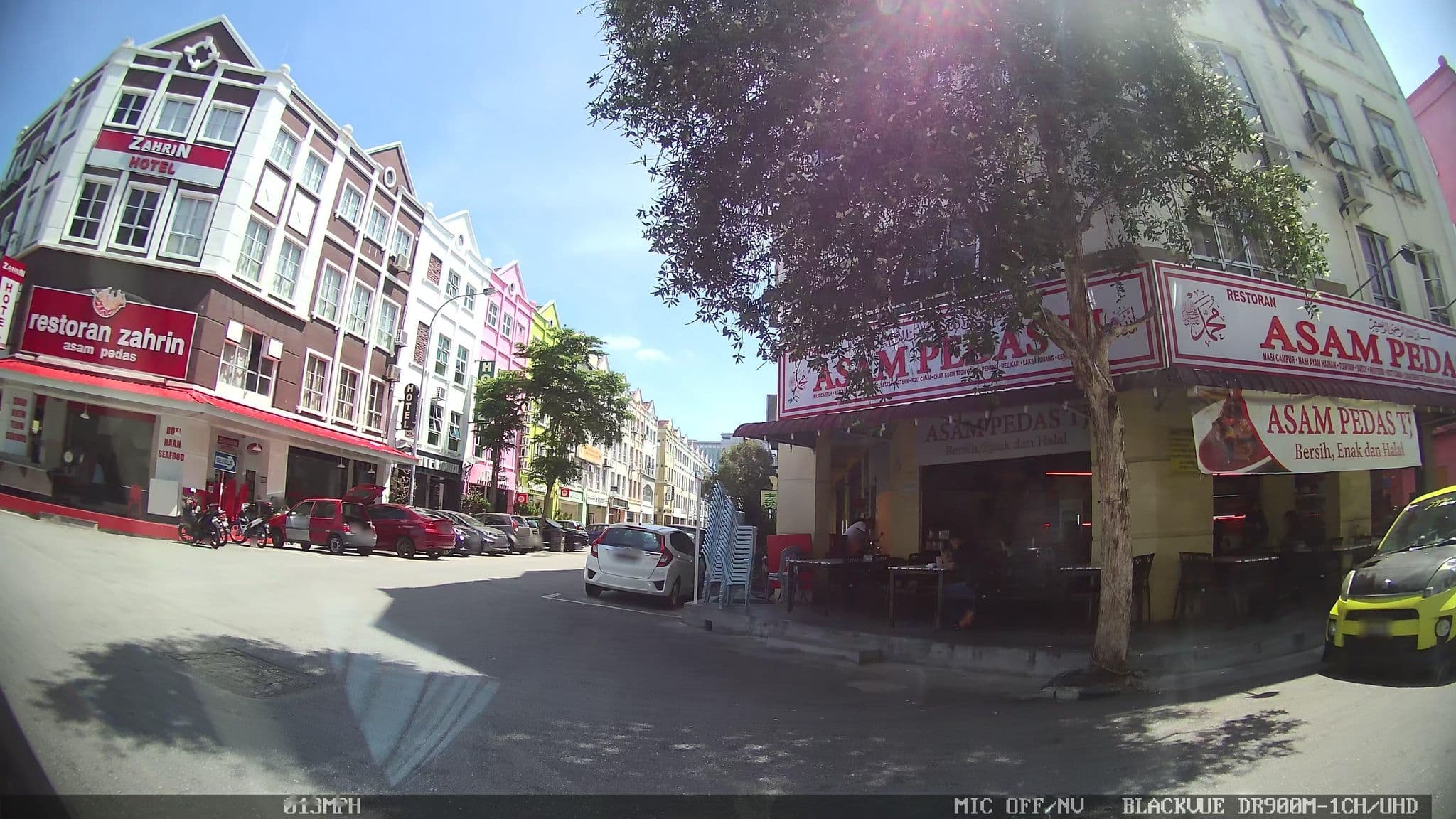 Street view near Le Village Guest House, Malacca