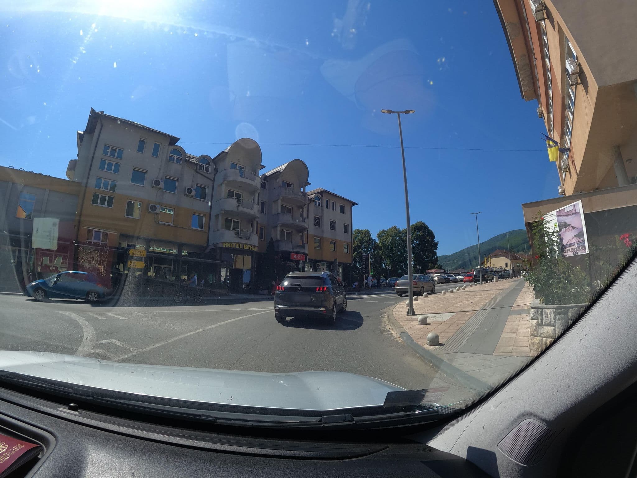 Street view near Hotel Behar, Goražde — © borovac (CC BY-SA · Mapillary)