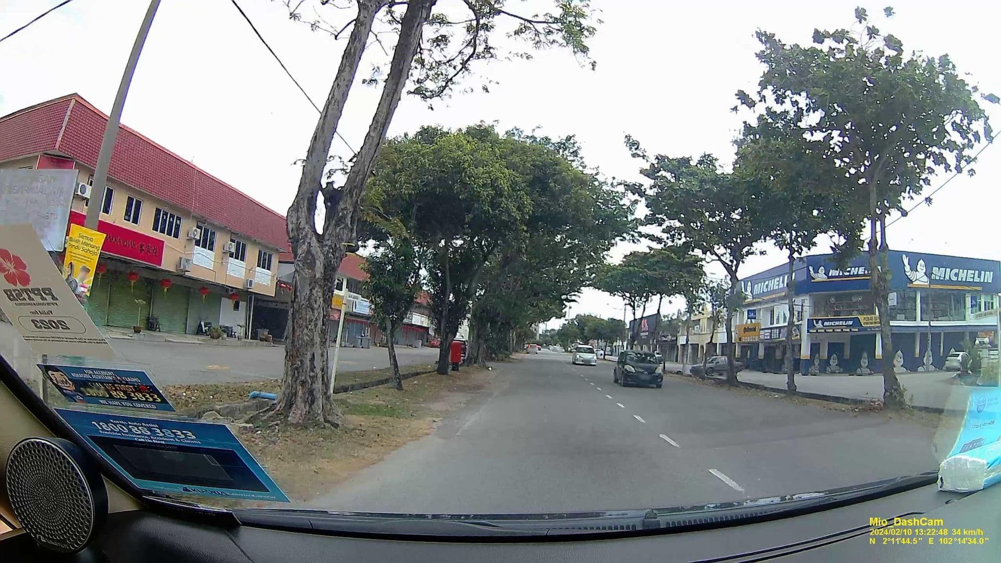 Street view near D’Laksamana, Malacca