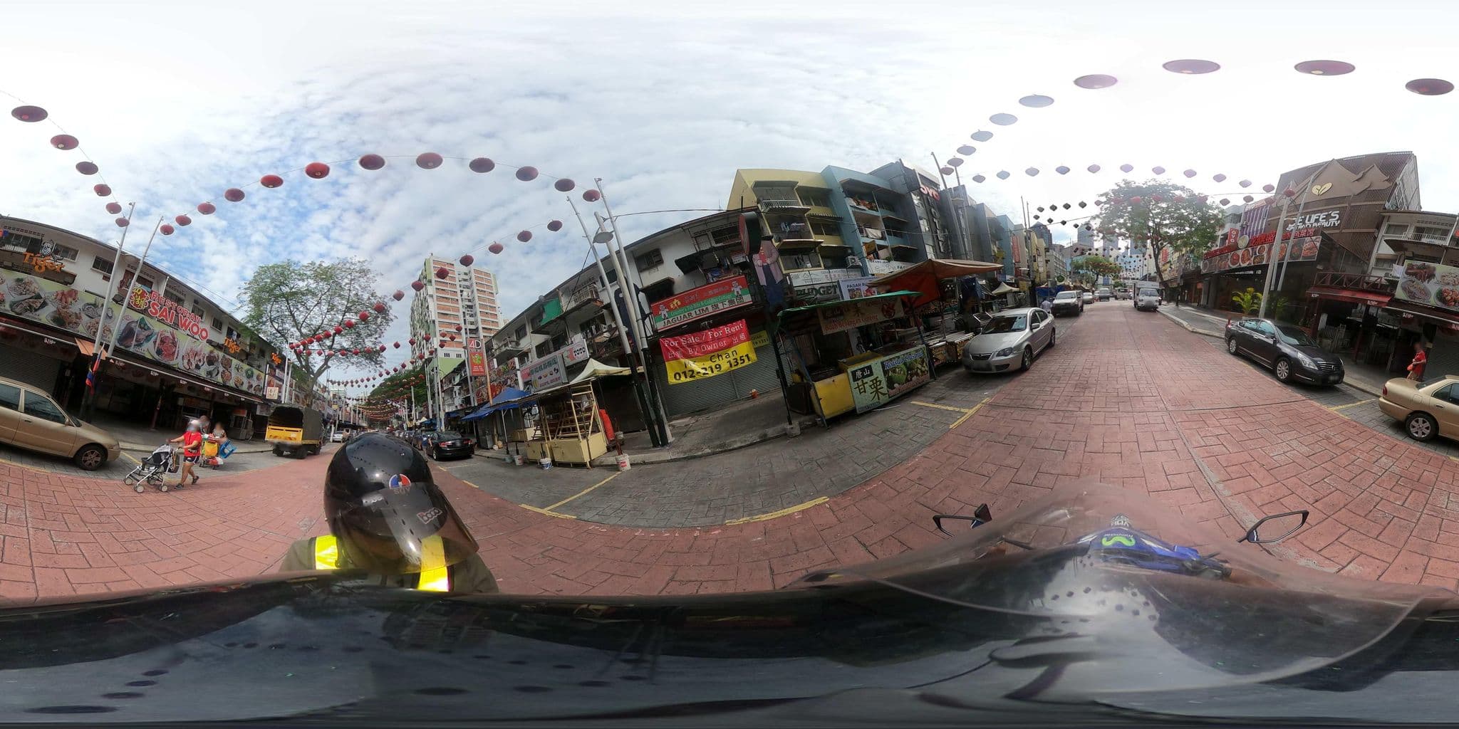 Street view near One Year Summer, Bukit Bintang