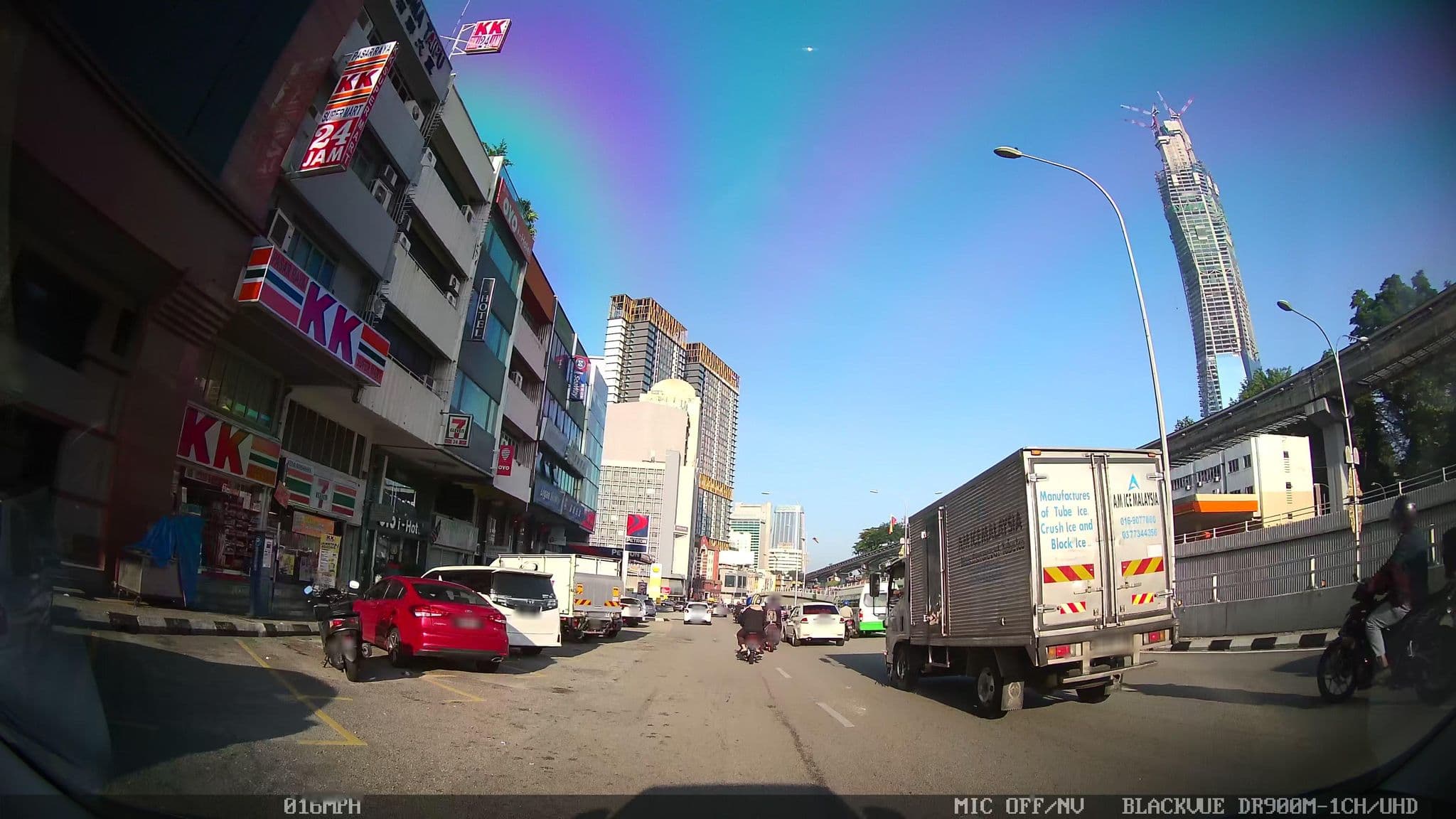 Street view near i-Hotel, Bukit Bintang