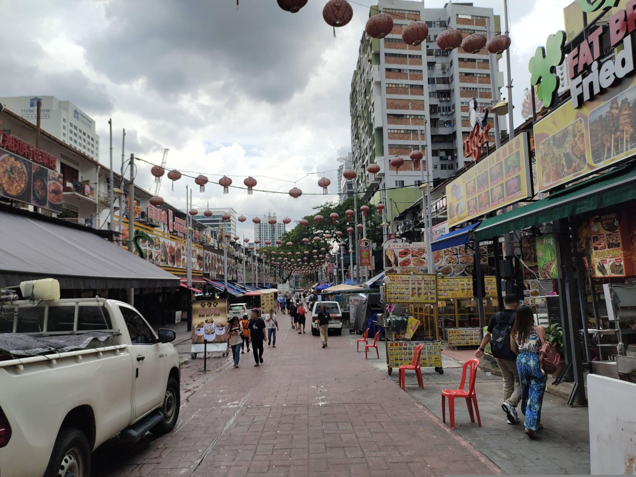 Street view near Apple, Bukit Bintang