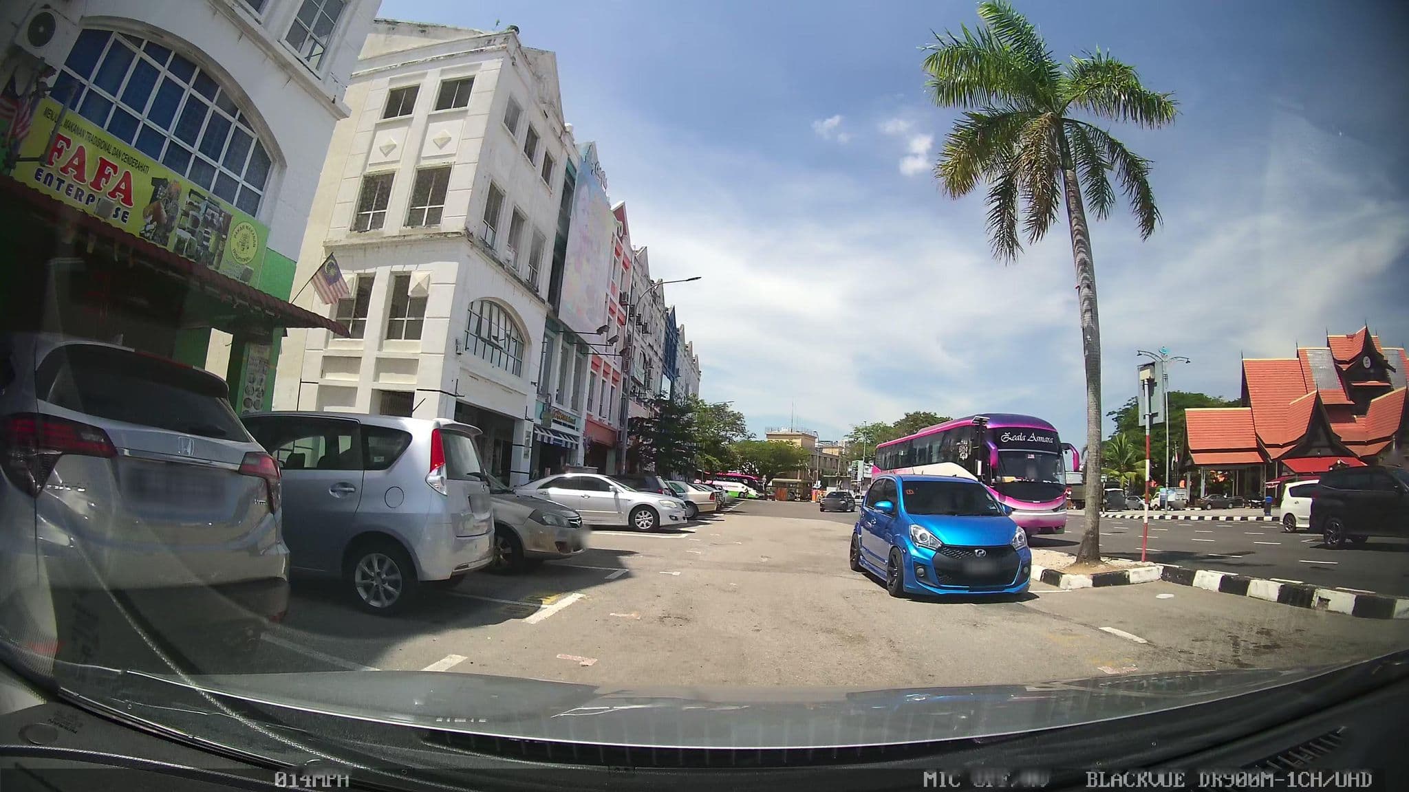 Street view near Lavender Guesthouse, Malacca