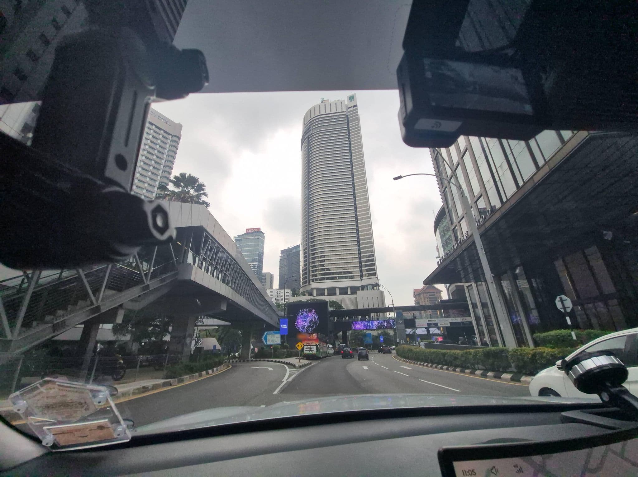 Street view near Humble Home, Bukit Bintang