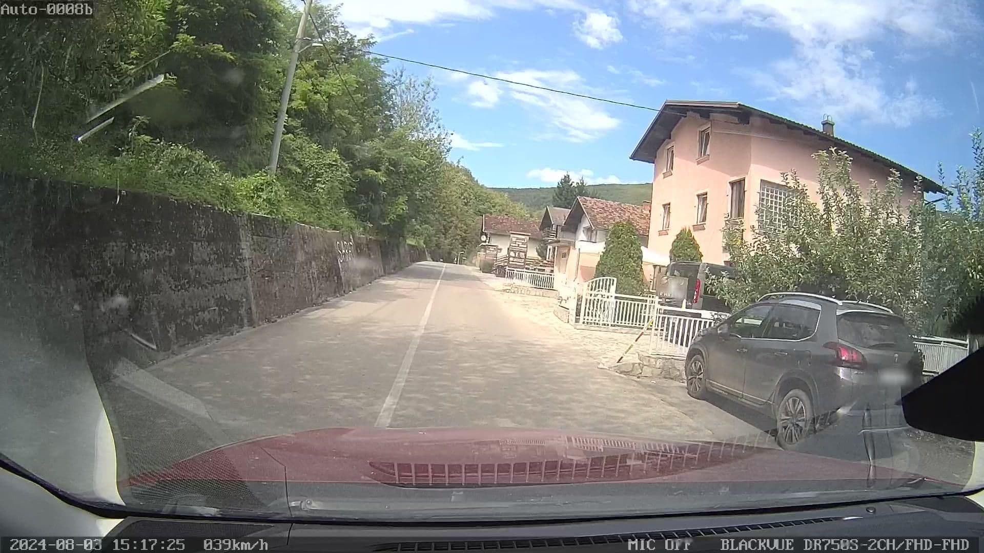 Street view near Pansion SARAJ, Orašac — © rdnnk (CC BY-SA · Mapillary)