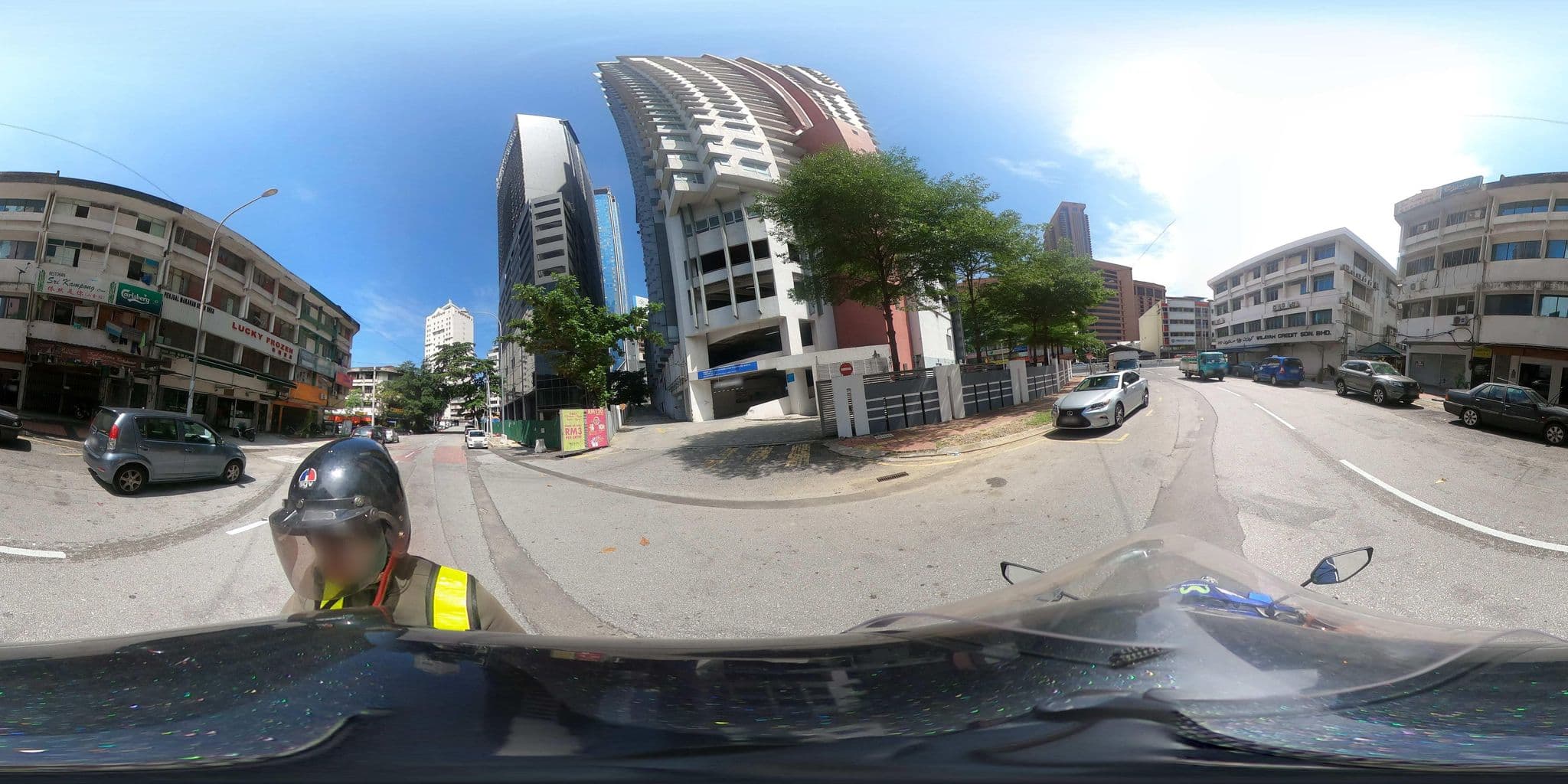 Street view near The Ohana Suite, Bukit Bintang