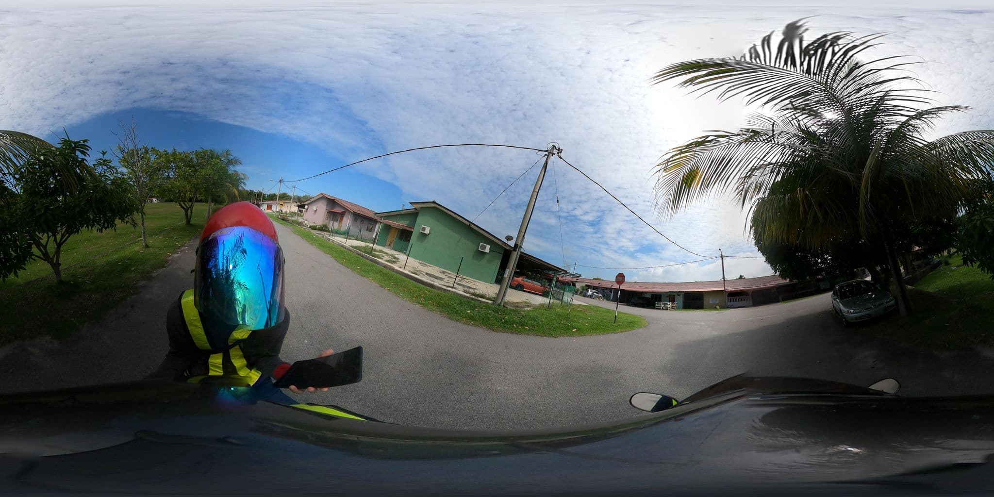 Street view near Walida Homestay, Kampung Kuala Linggi — © ahlang2 (CC BY-SA · Mapillary)