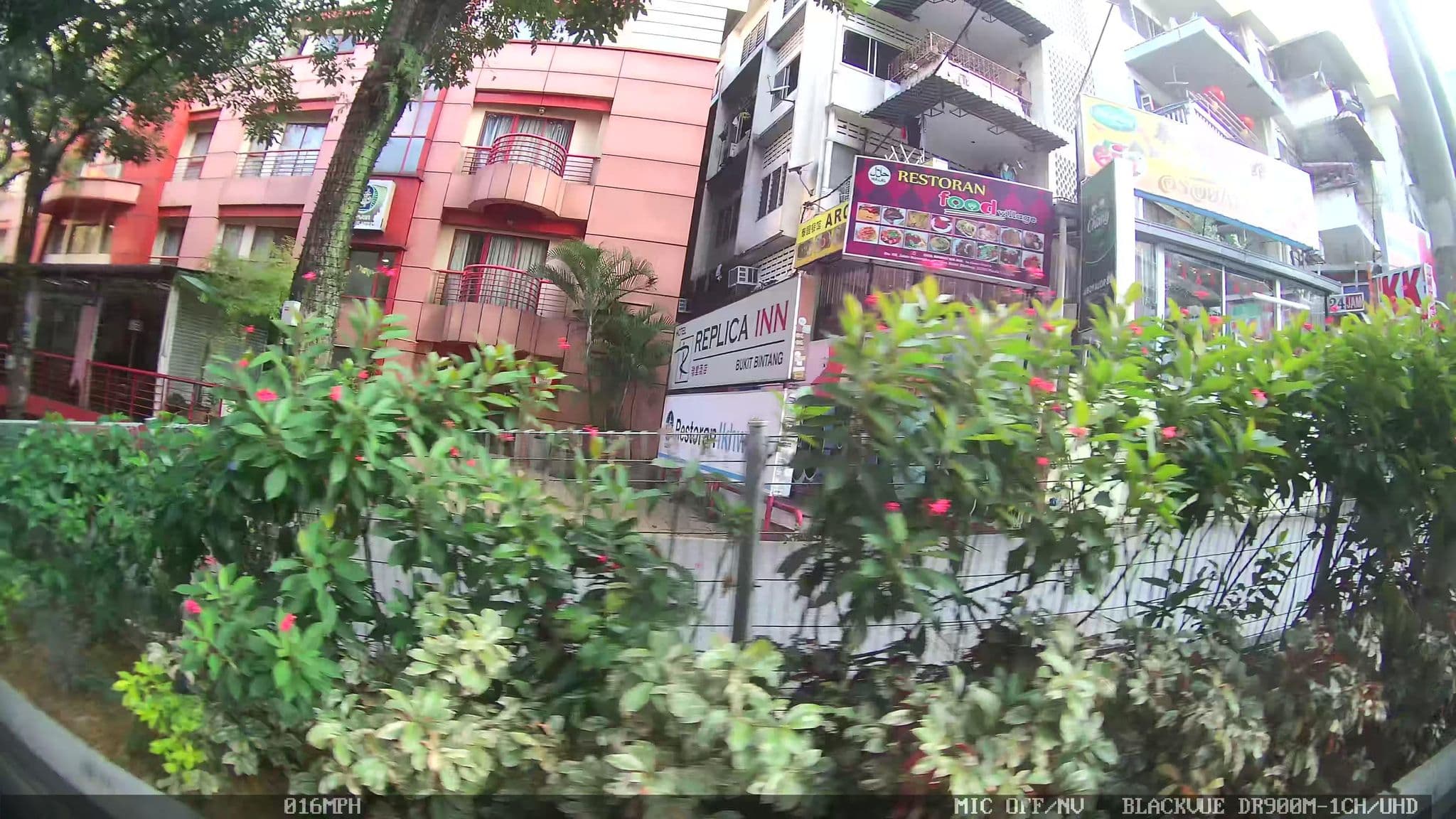 Street view near Hotel MSP, Bukit Bintang